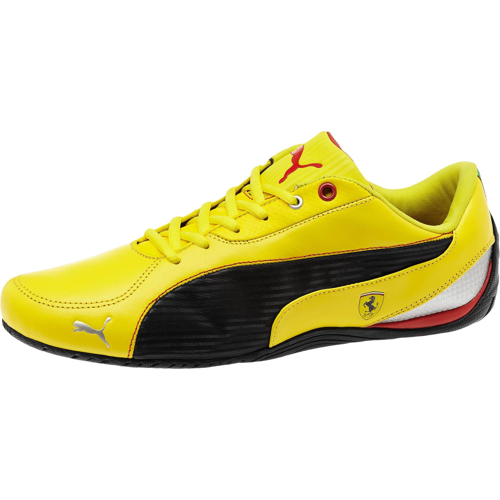 puma ferrari shoes black yellow