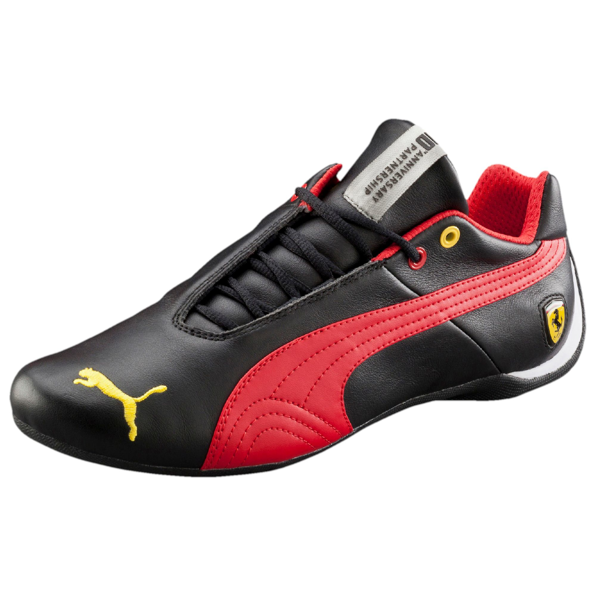 PUMA Ferrari Future Cat 10 Leather Men's Shoes in Red for Men | Lyst