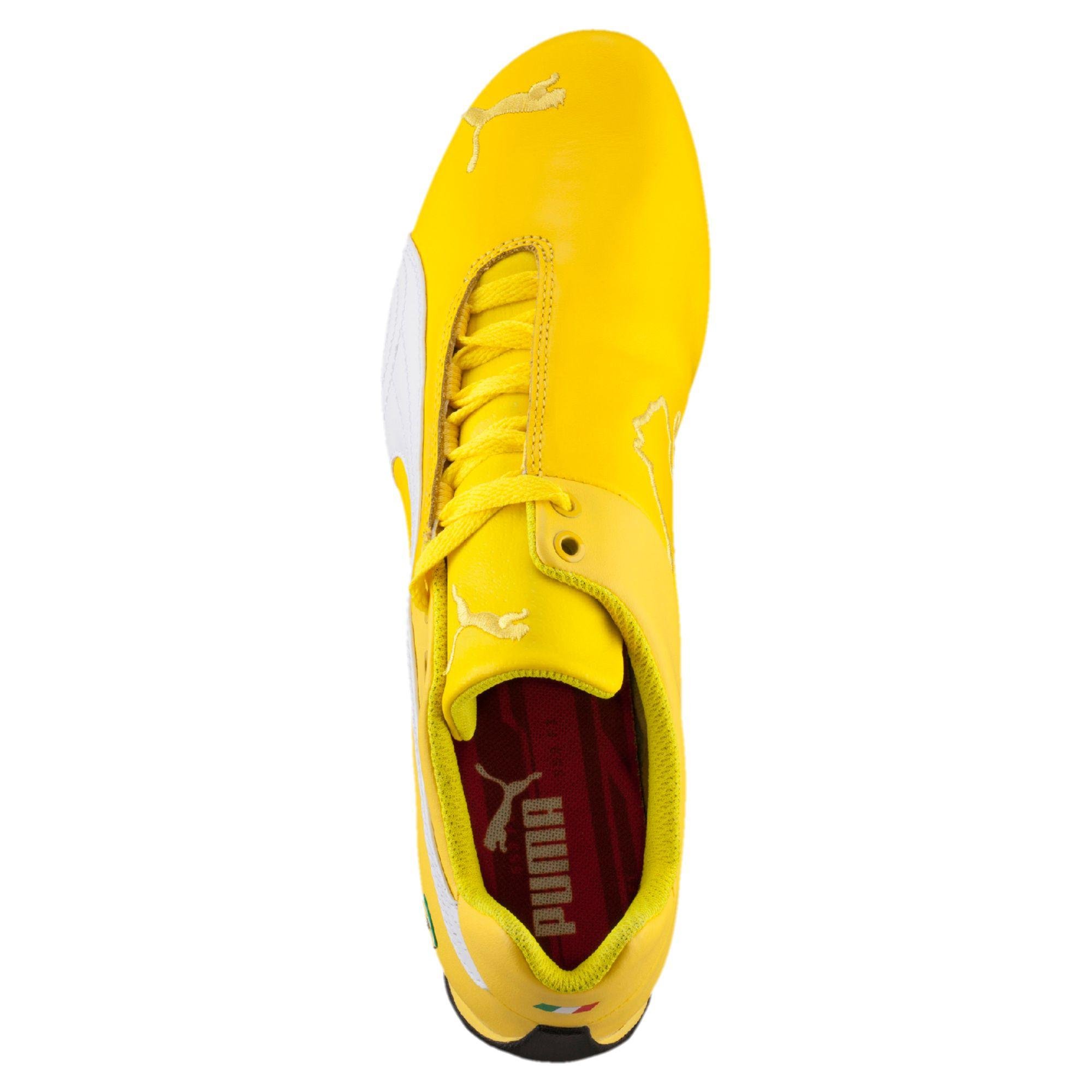 puma ferrari shoes for men yellow