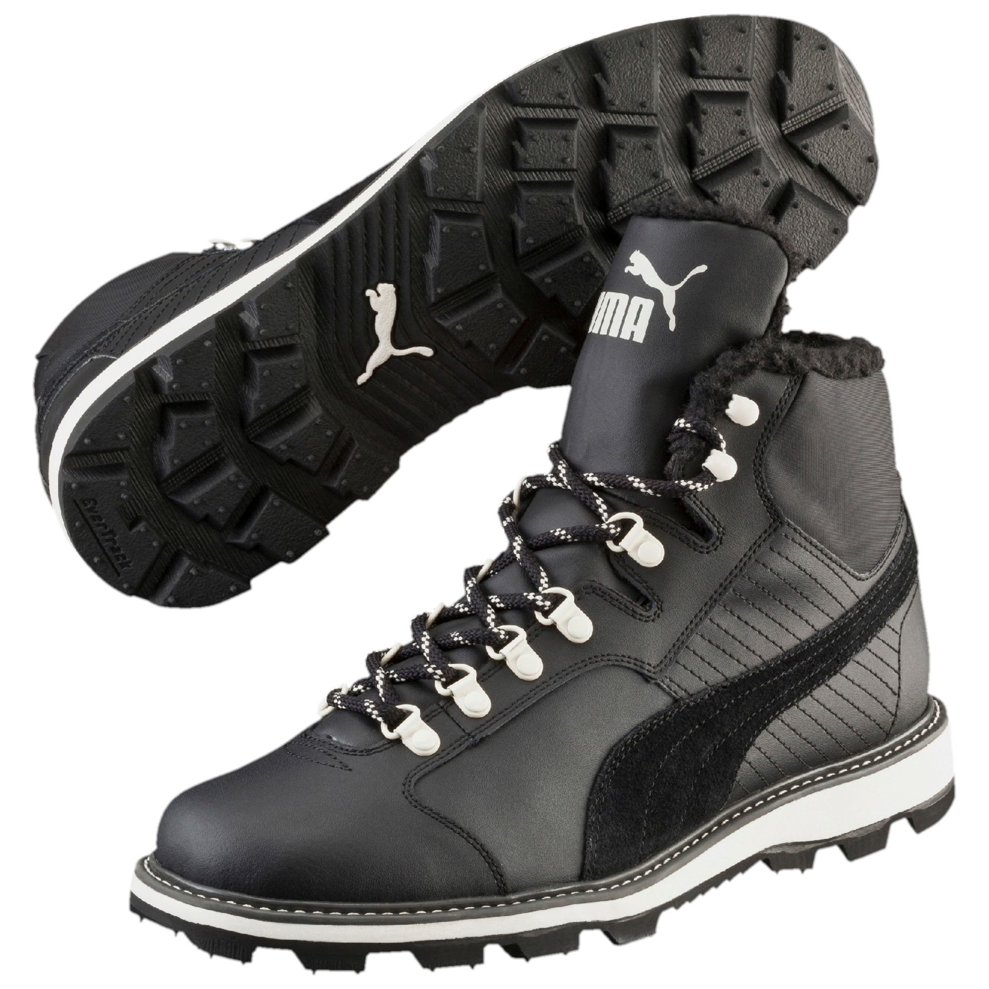 PUMA Tatau Fur Men's Boots in Black-Black (Black) for Men - Lyst