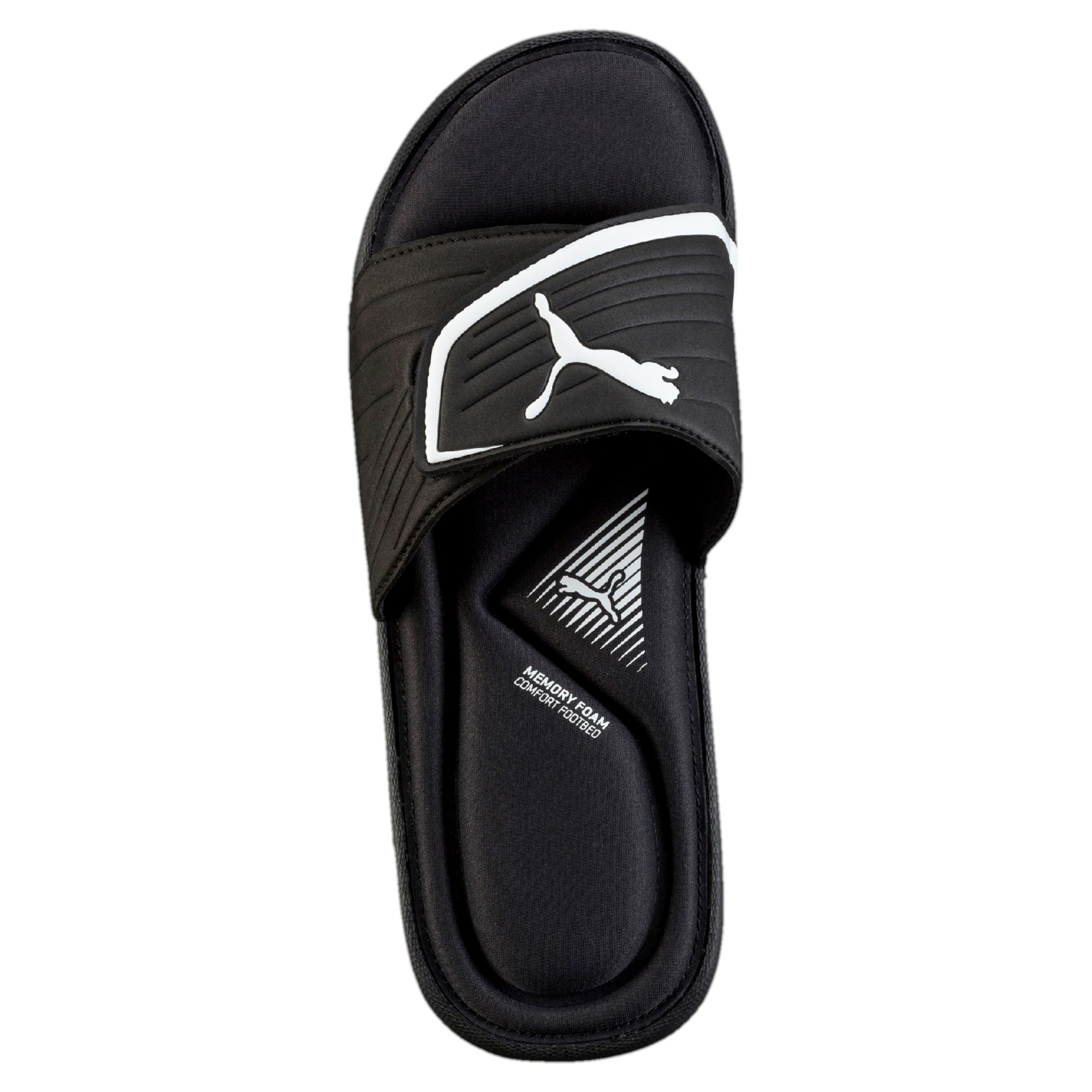 PUMA Starcat Memory Foam Men's Sandals in Black for Men | Lyst