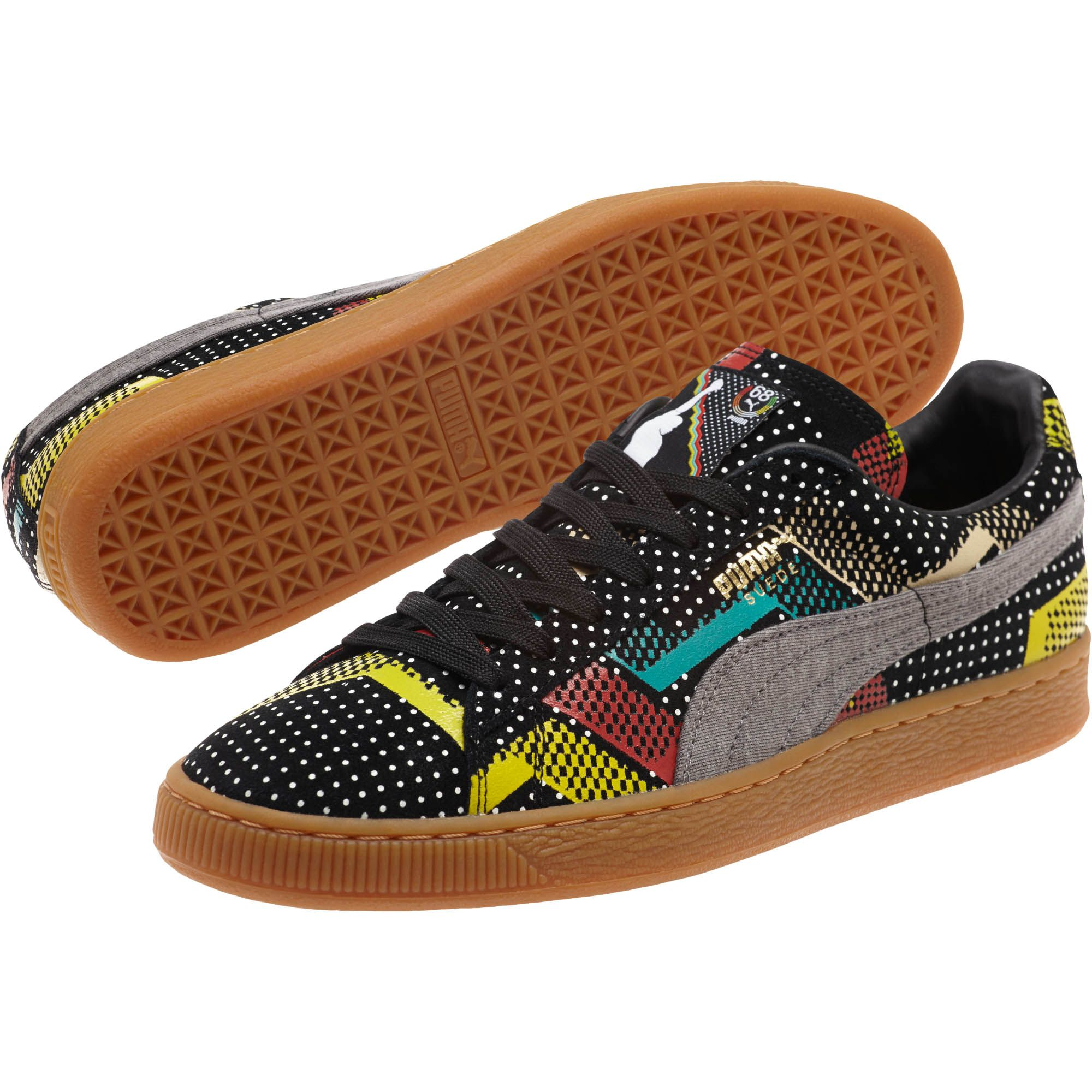 puma black history shoes