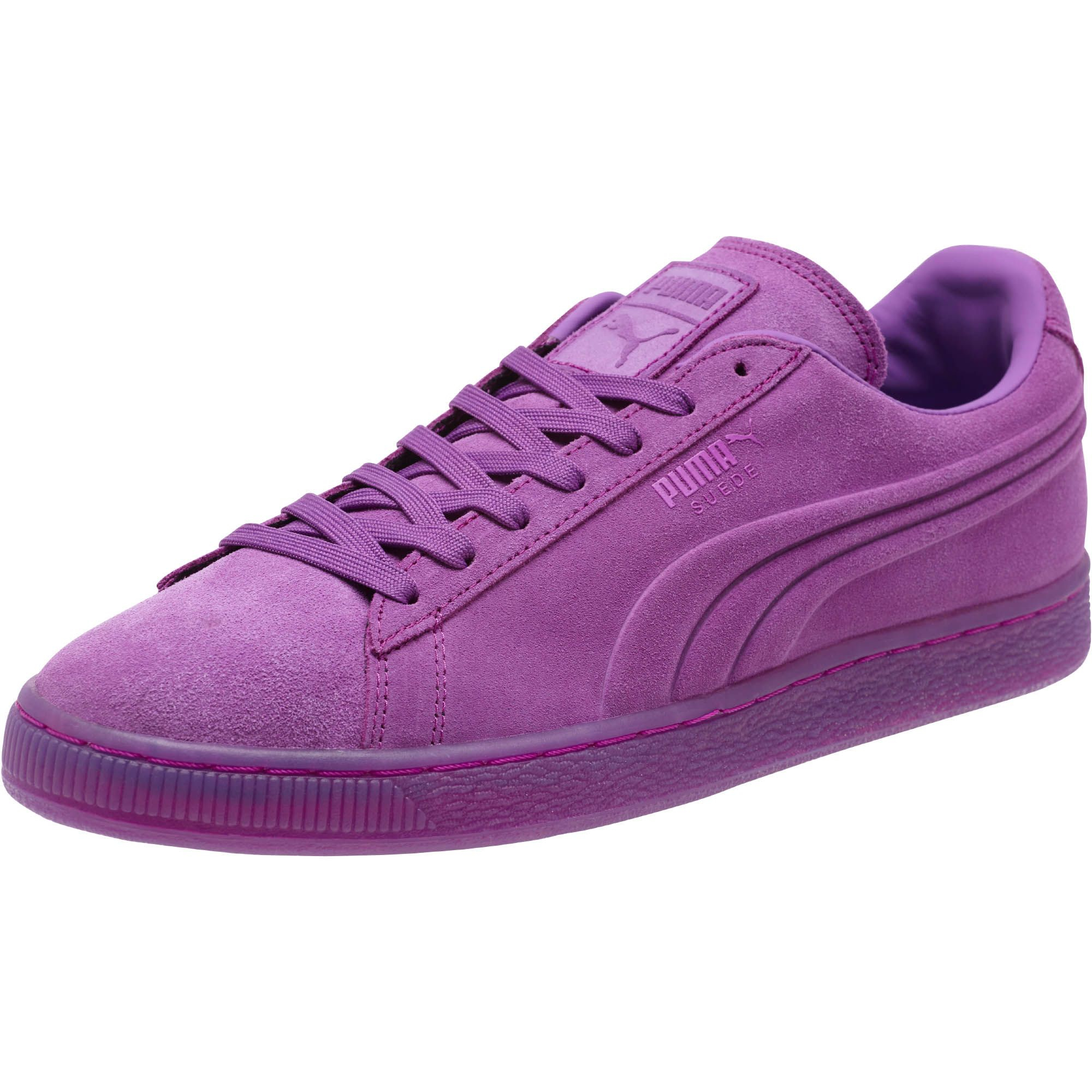 puma suede emboss iced fluo