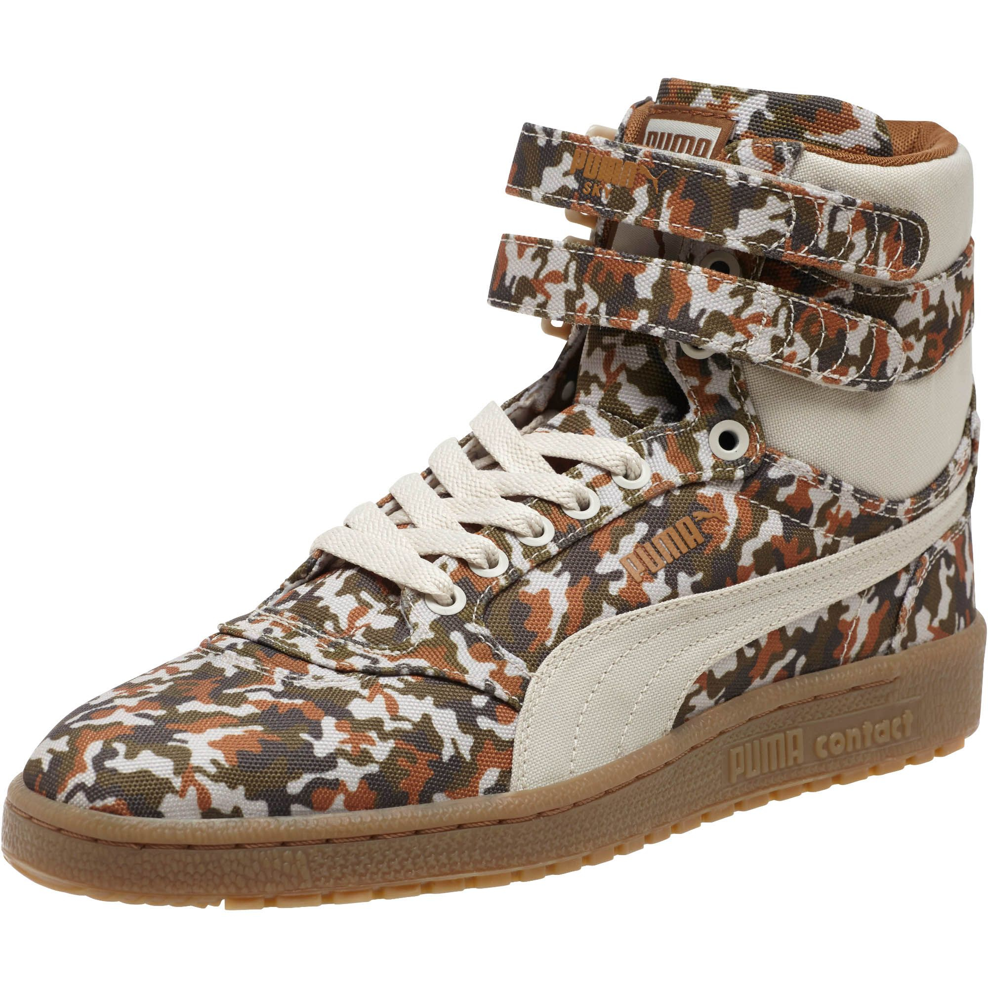 camouflage puma sneakers