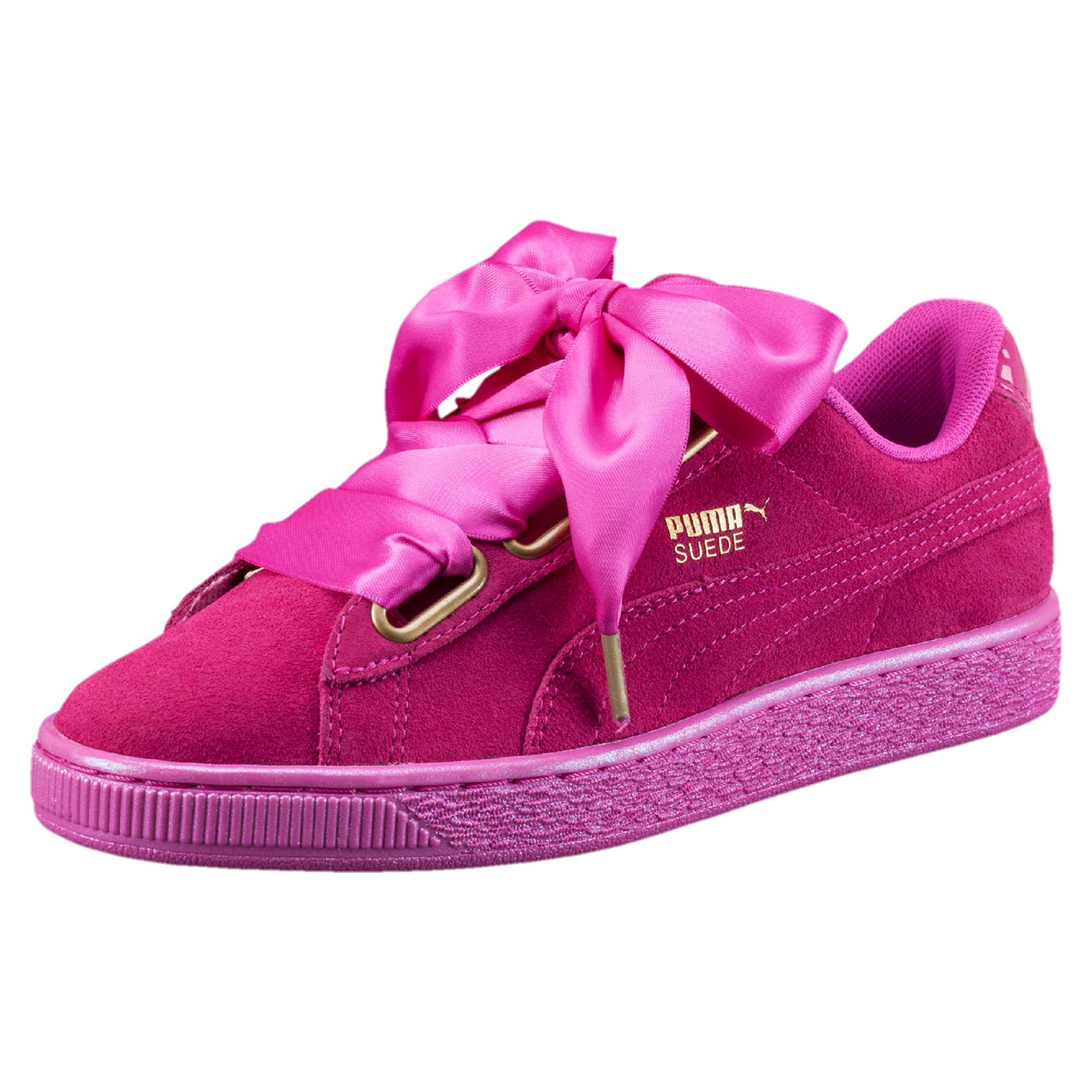 PUMA Suede Low-Top Sneakers in Ultra Magenta-Ultra Magenta (Pink) | Lyst