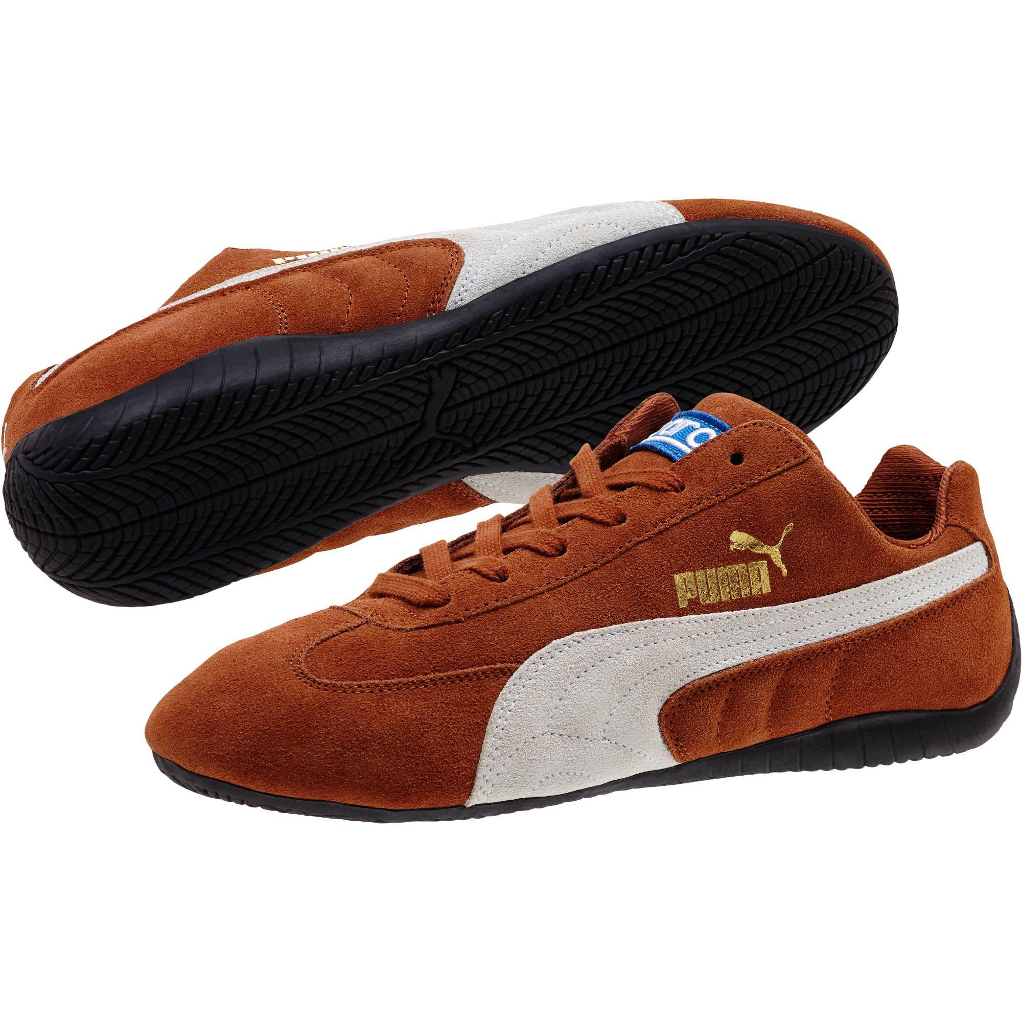 PUMA Suede Speed Cat Shoes in Brown for Men - Lyst