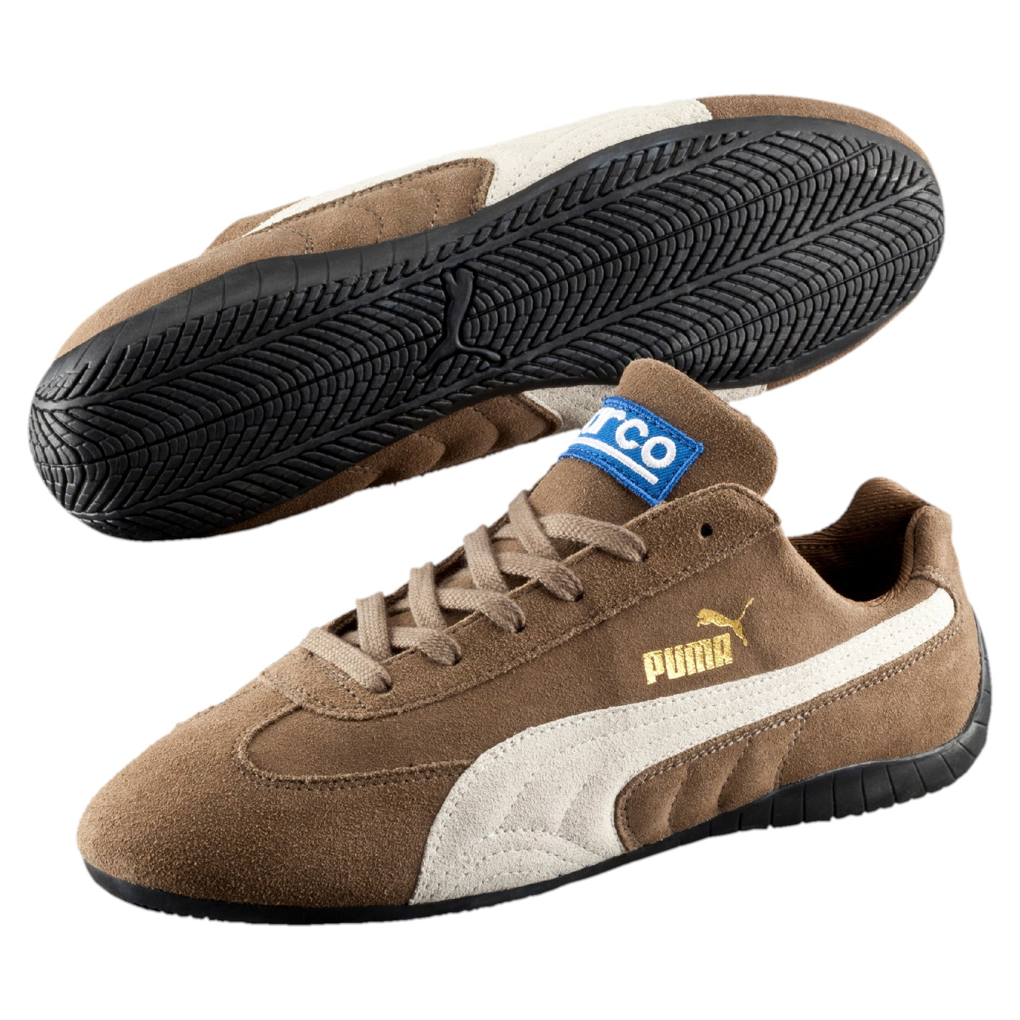PUMA Suede Speed Cat Shoes in Natural for Men - Lyst