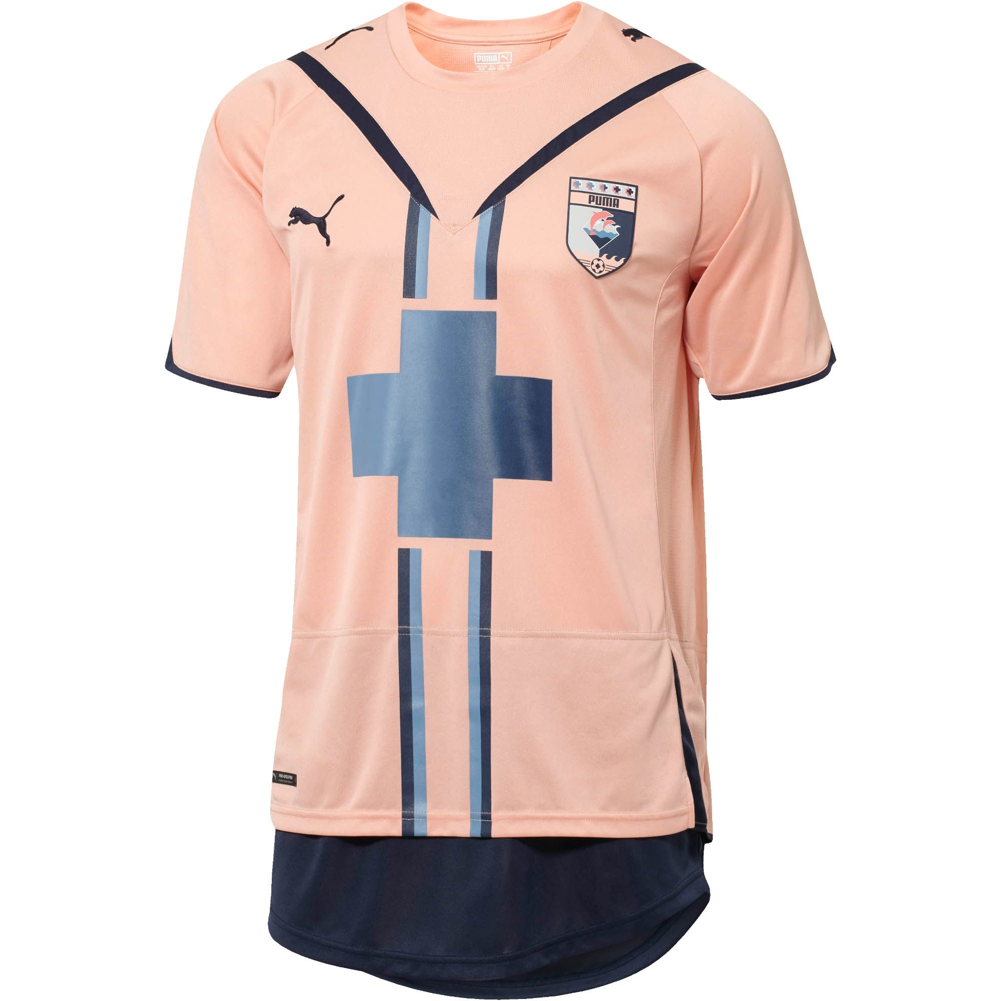 PUMA Synthetic Pink Dolphin Association Insert Jersey for Men - Lyst