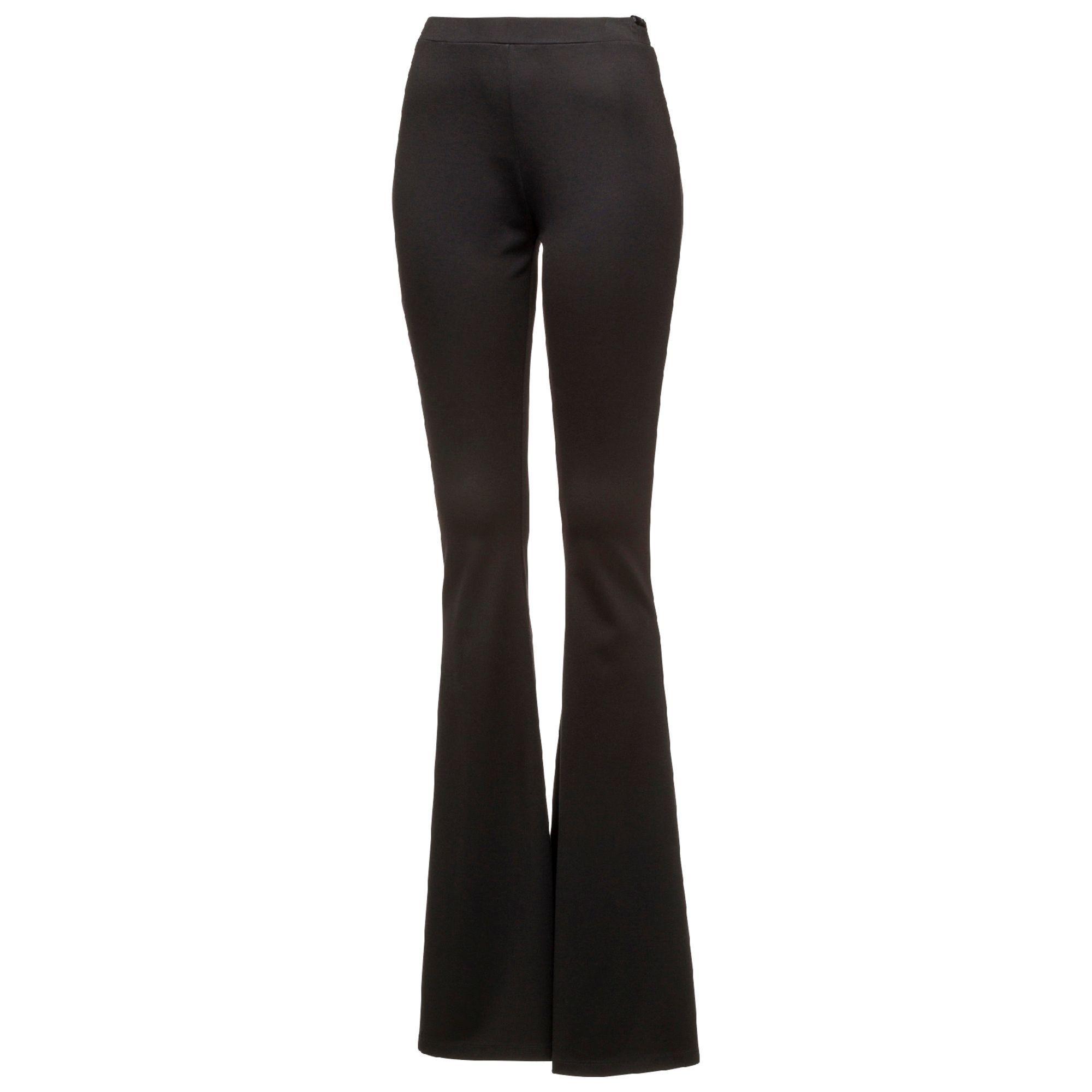 PUMA Flare Pants in Black | Lyst
