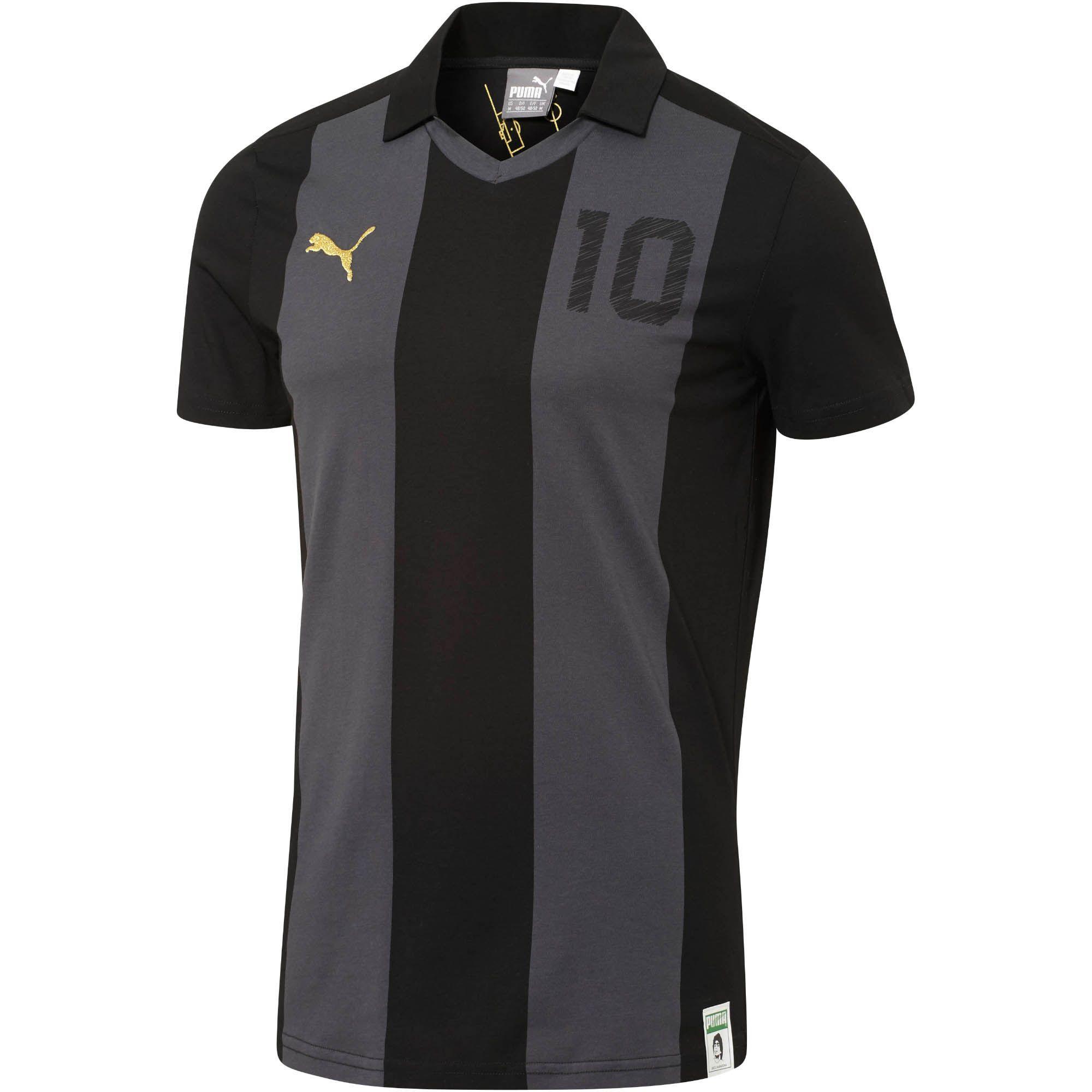 PUMA Cotton Maradona Limited Edition Number 10 T-shirt in Black for Men -  Lyst