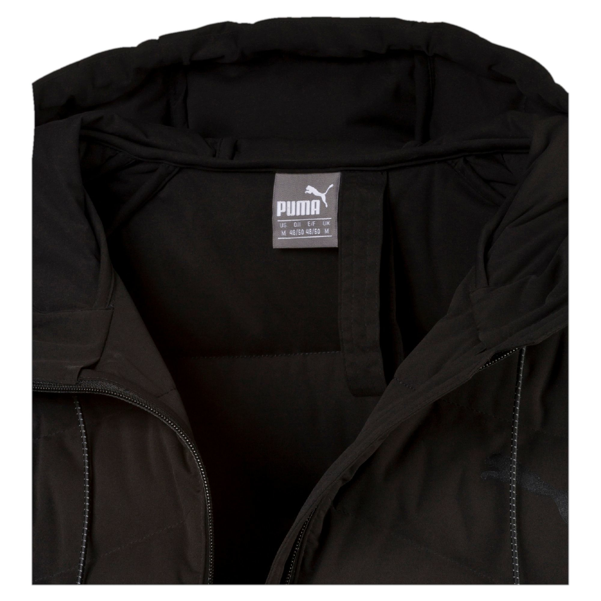 PUMA Active 600 Stretchlight Hooded Down Jacket in Black for Men Lyst