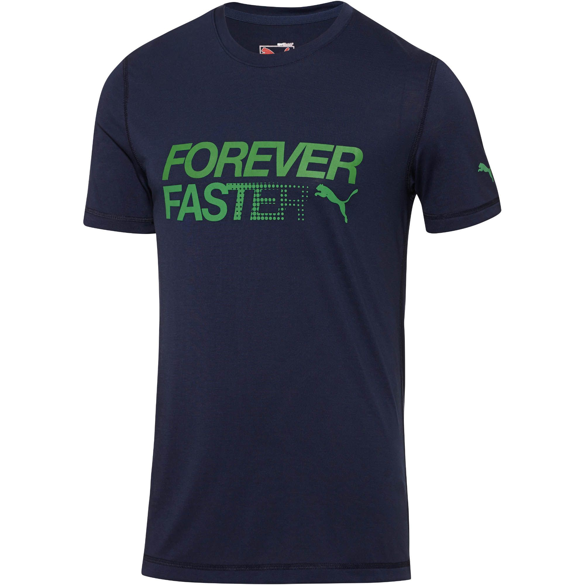 PUMA Synthetic Forever Faster T-shirt in Blue for Men | Lyst