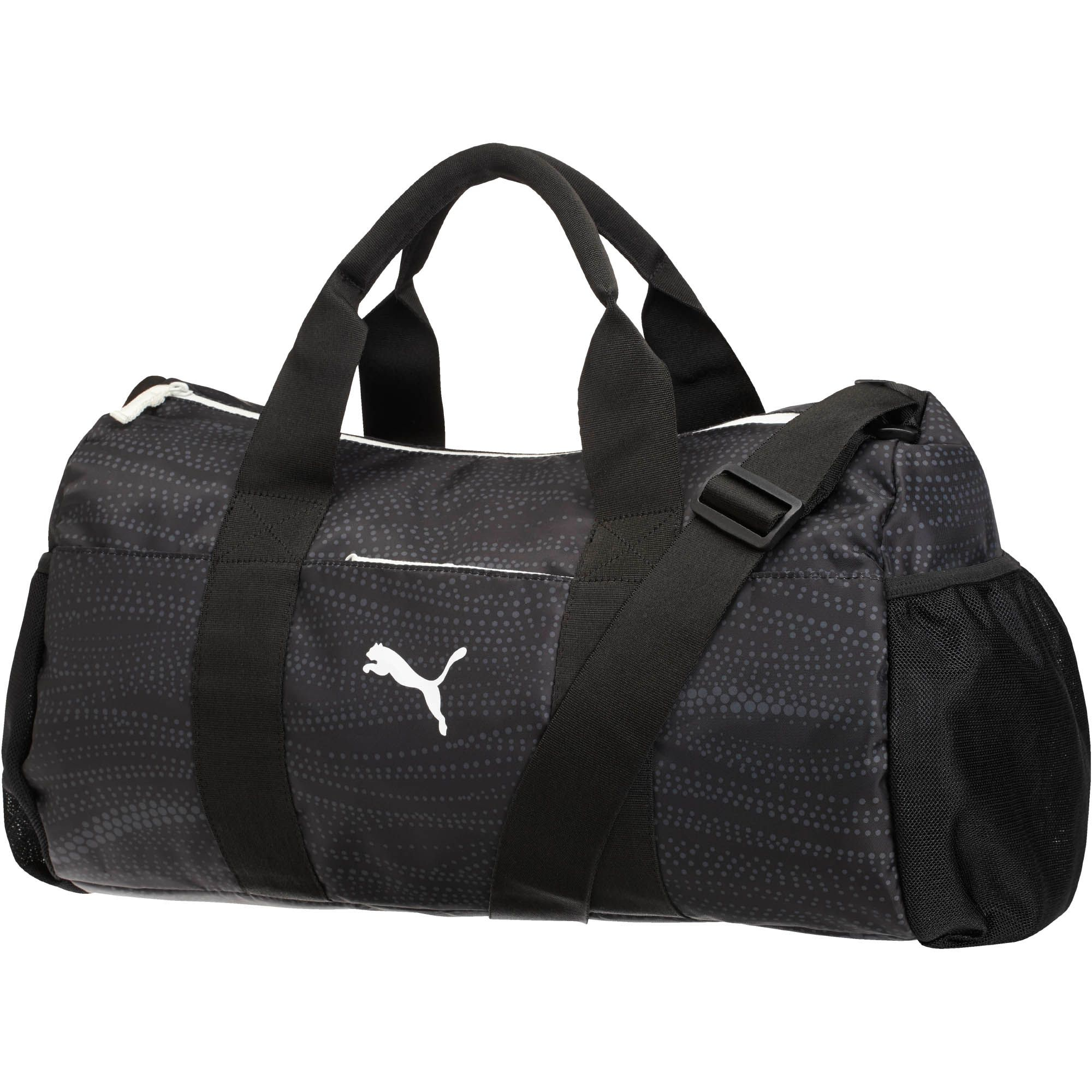 PUMA Synthetic Rhythm Duffel Bag in Black Lyst