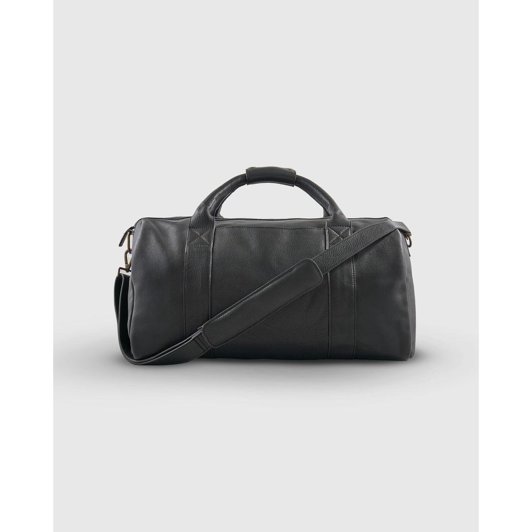 Men's Nappa Leather Duffle Bag in Dark Brown by Quince