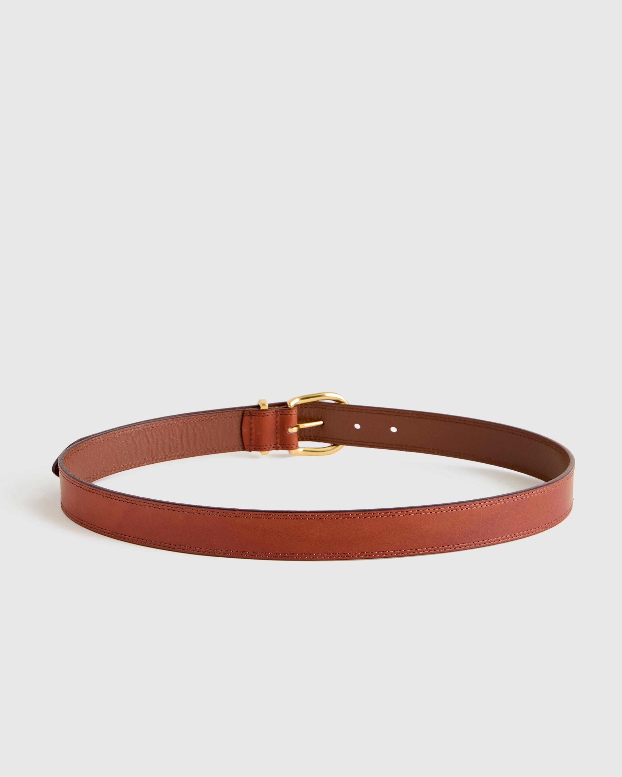 Quince Allegra European Leather Belt, Italian Leather in 
