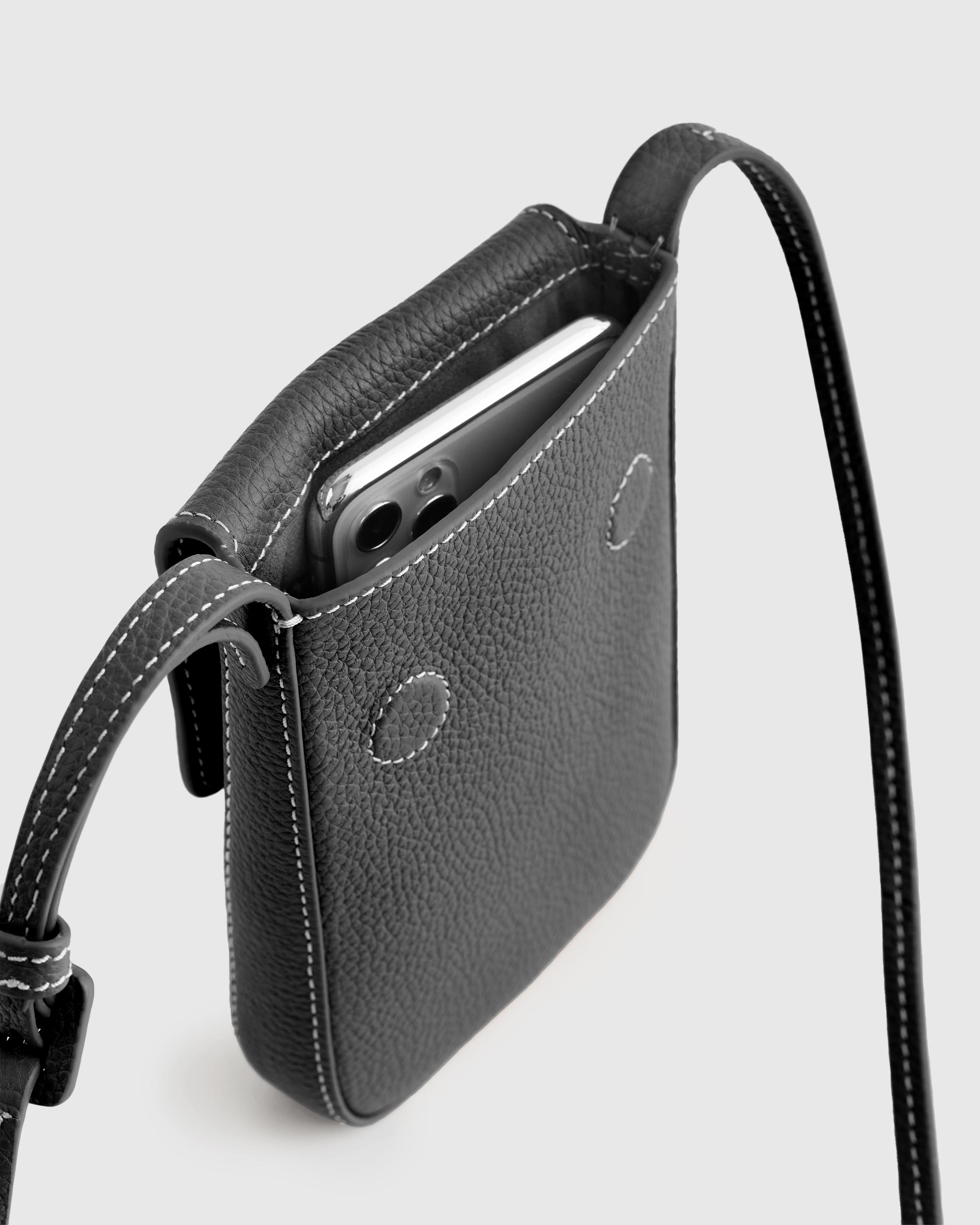 Quince Women's Italian Leather Flap Phone Crossbody