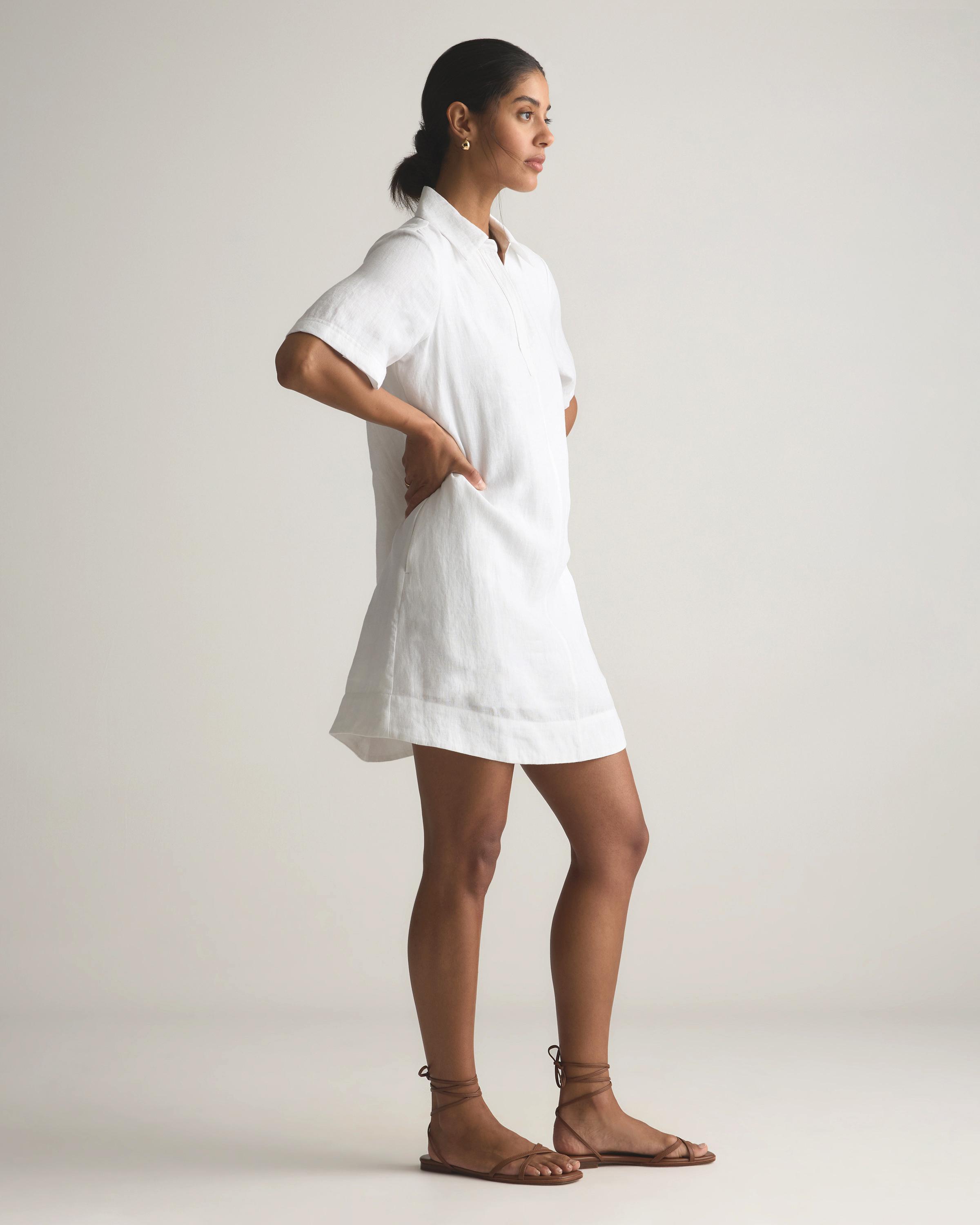 european towns linen mini dress PepperMayo