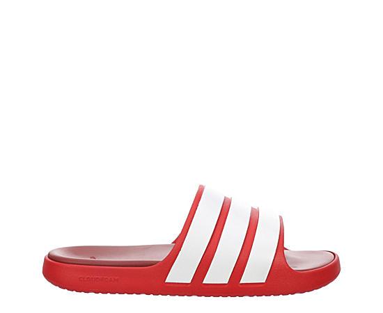 adidas slides rack room shoes