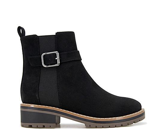 Kensie Sleek Chelsea Ankle Booties in Black Lyst