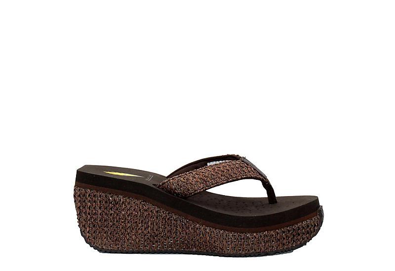 Black volatile wedges hot sale