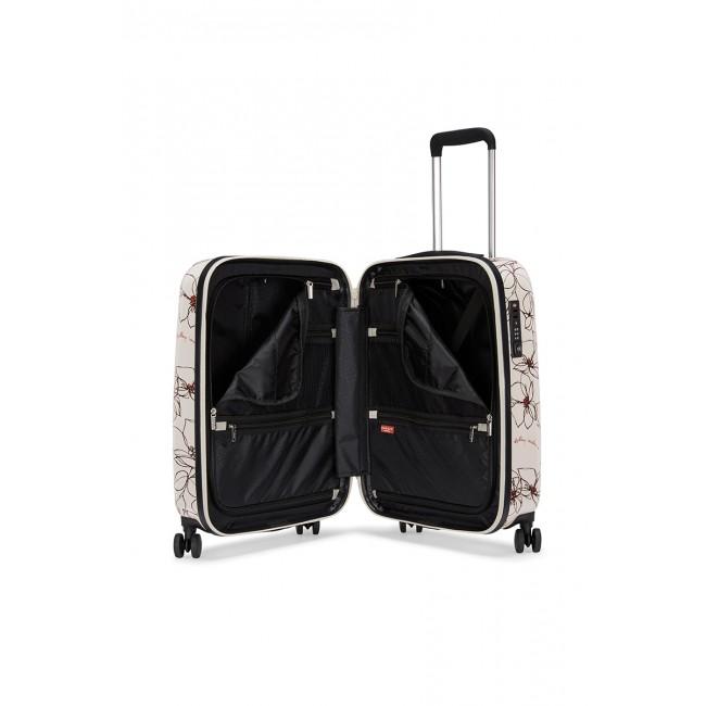radley linear flower suitcase