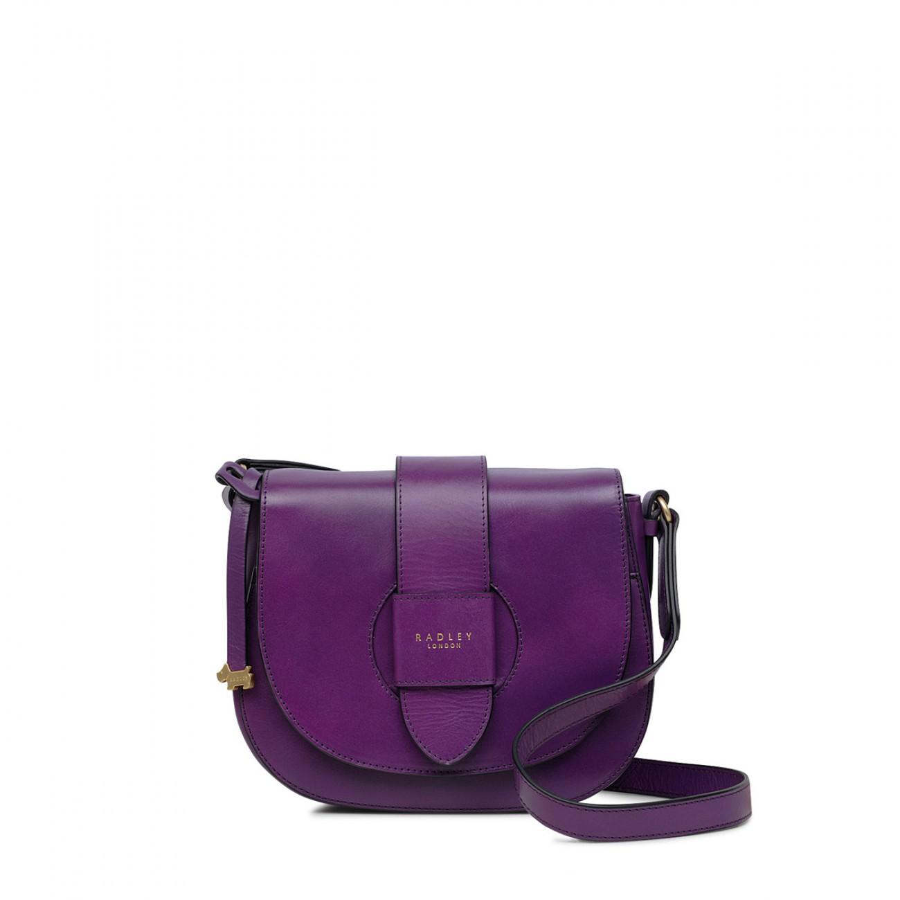 purple radley purse
