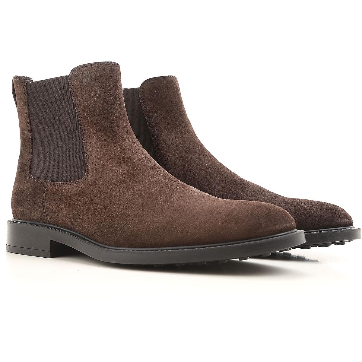 Tod's Suede Boots For Men in Brown for Men Save 21 Lyst