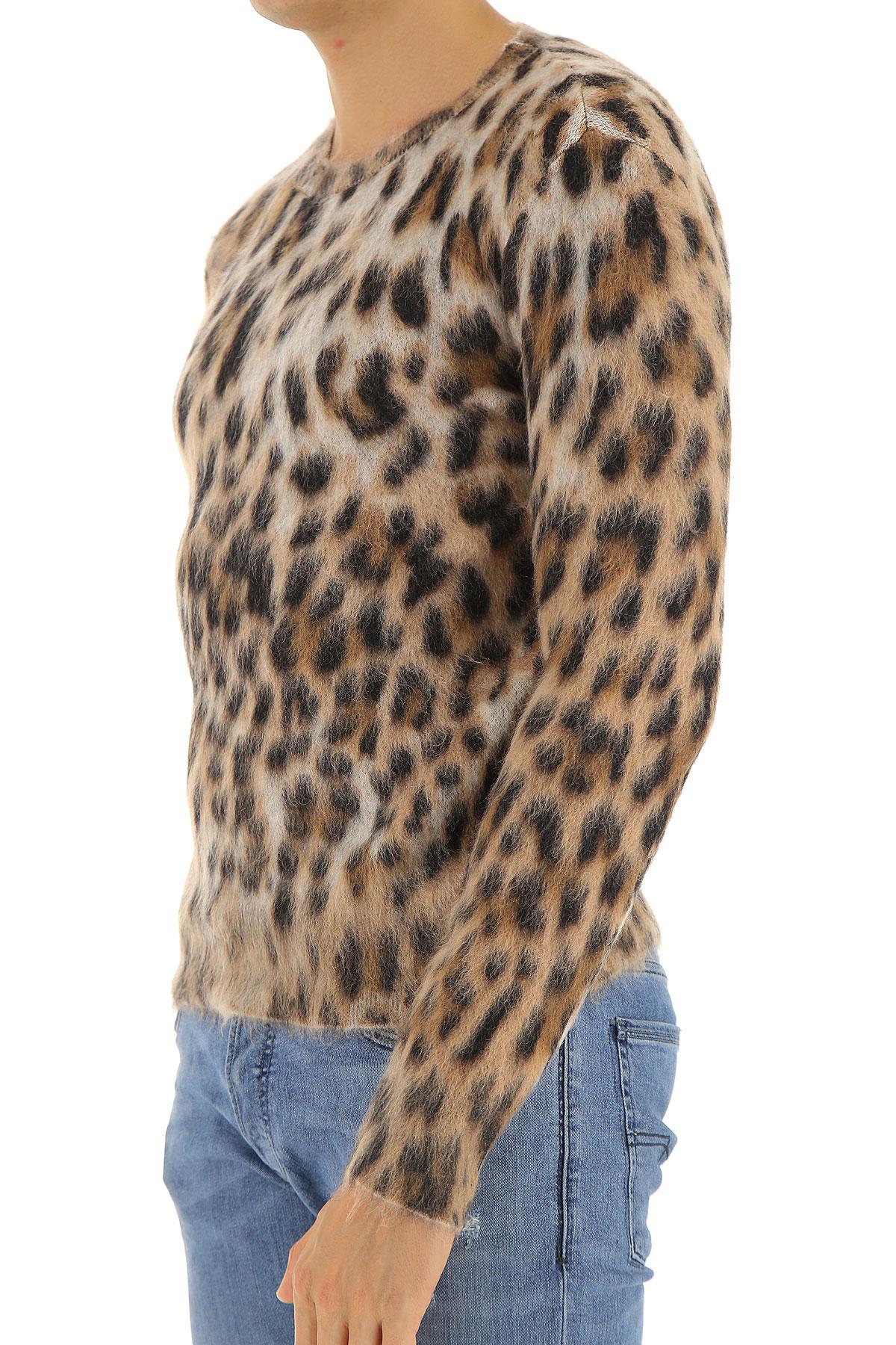 leopard print mens sweater