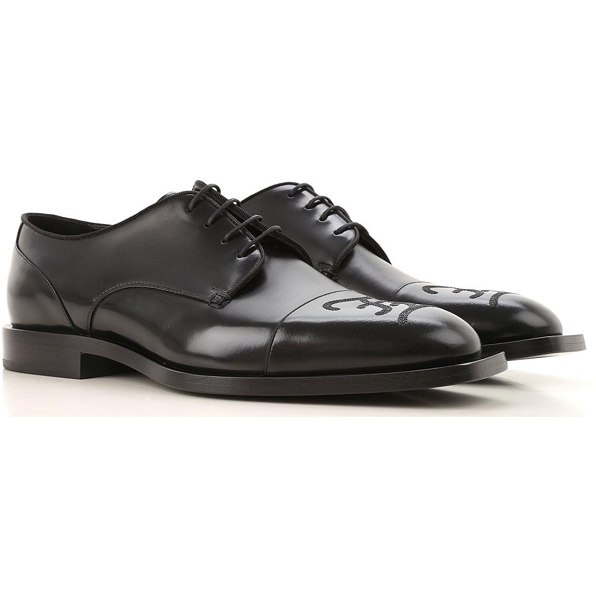 Fendi Lace Up Shoes For Men Oxfords in Black for Men - Lyst