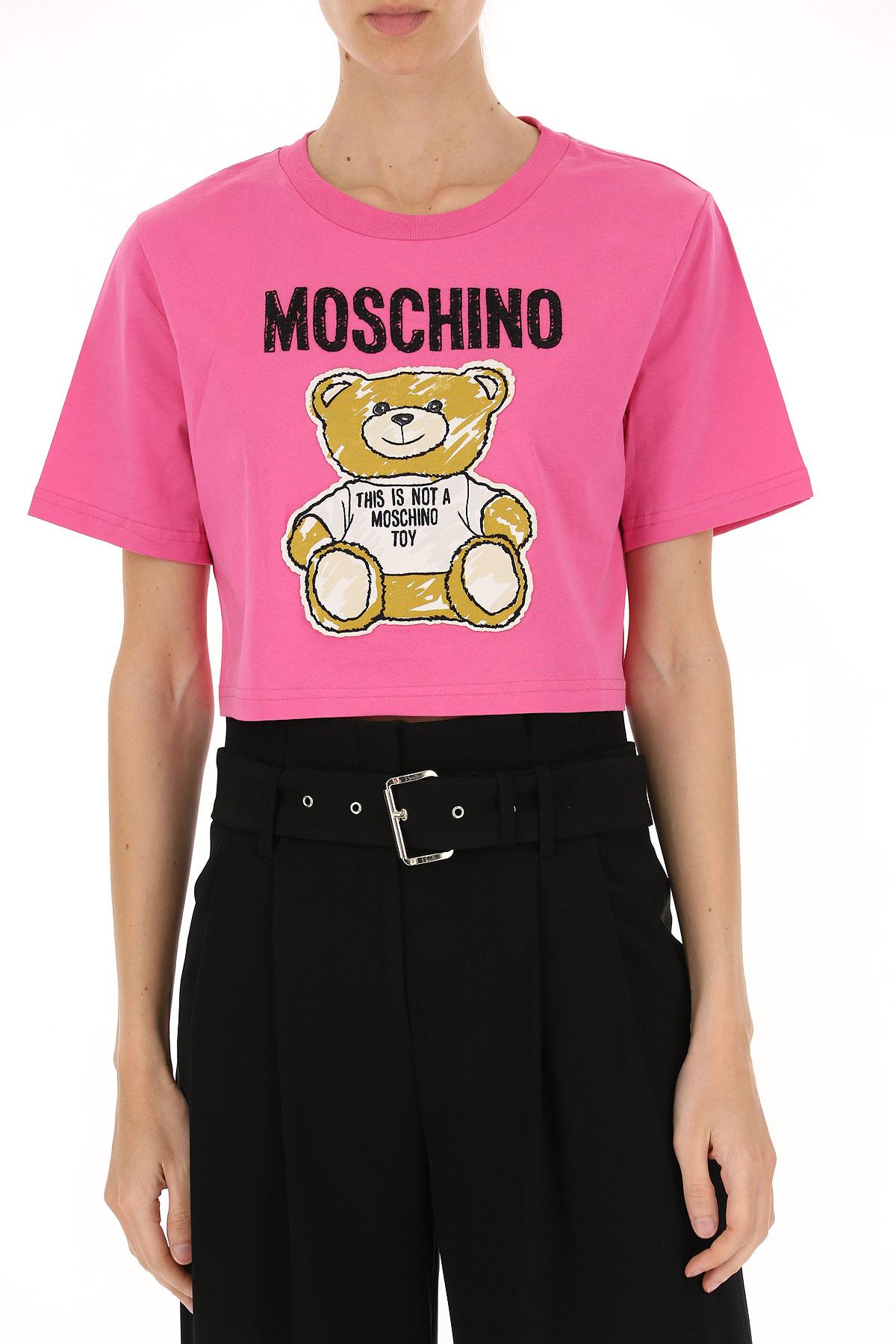 Moschino Cotton Clothing For Women in Fuchsia (Pink) Lyst