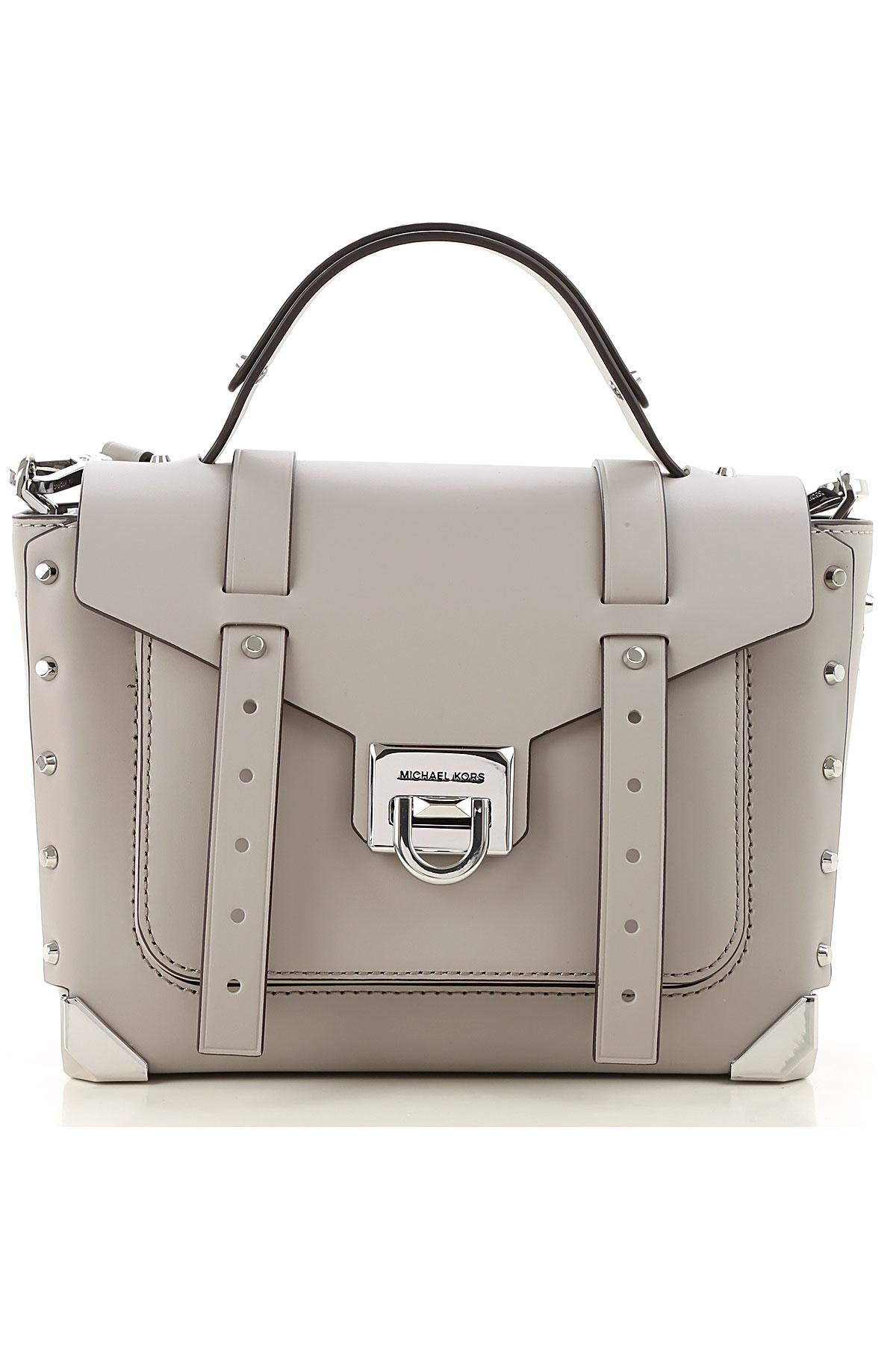 grey michael kors shoulder bag