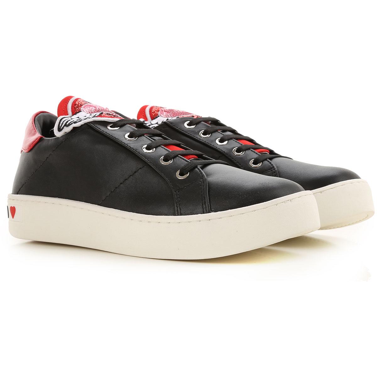 ladies moschino trainers