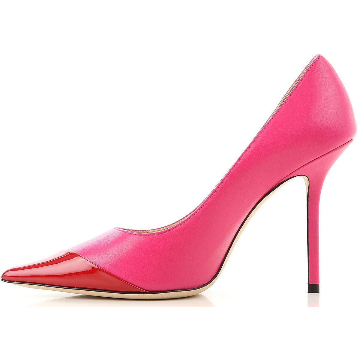Jimmy Choo Leather Pumps & High Heels For Women in Hot Pink (Pink) - Lyst