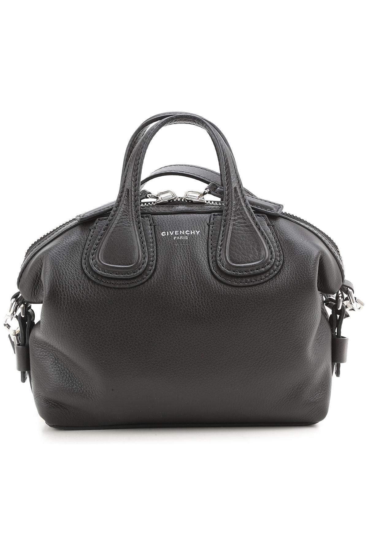 Givenchy Leather Top Handle Handbag On Sale in Black Save 13 Lyst