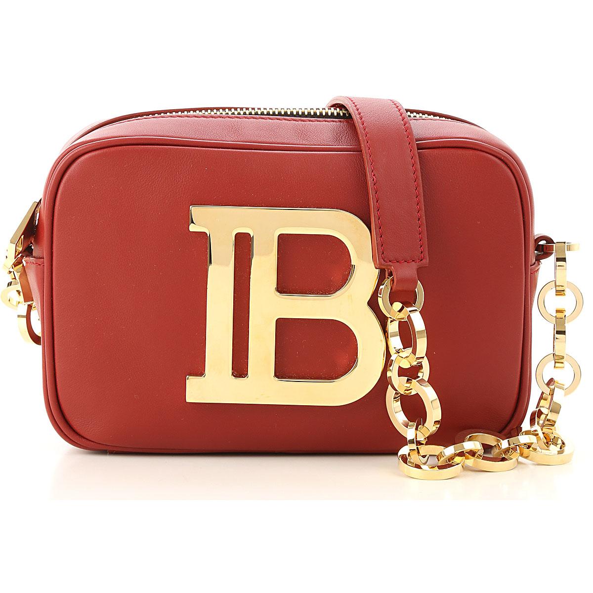 balmain red bag