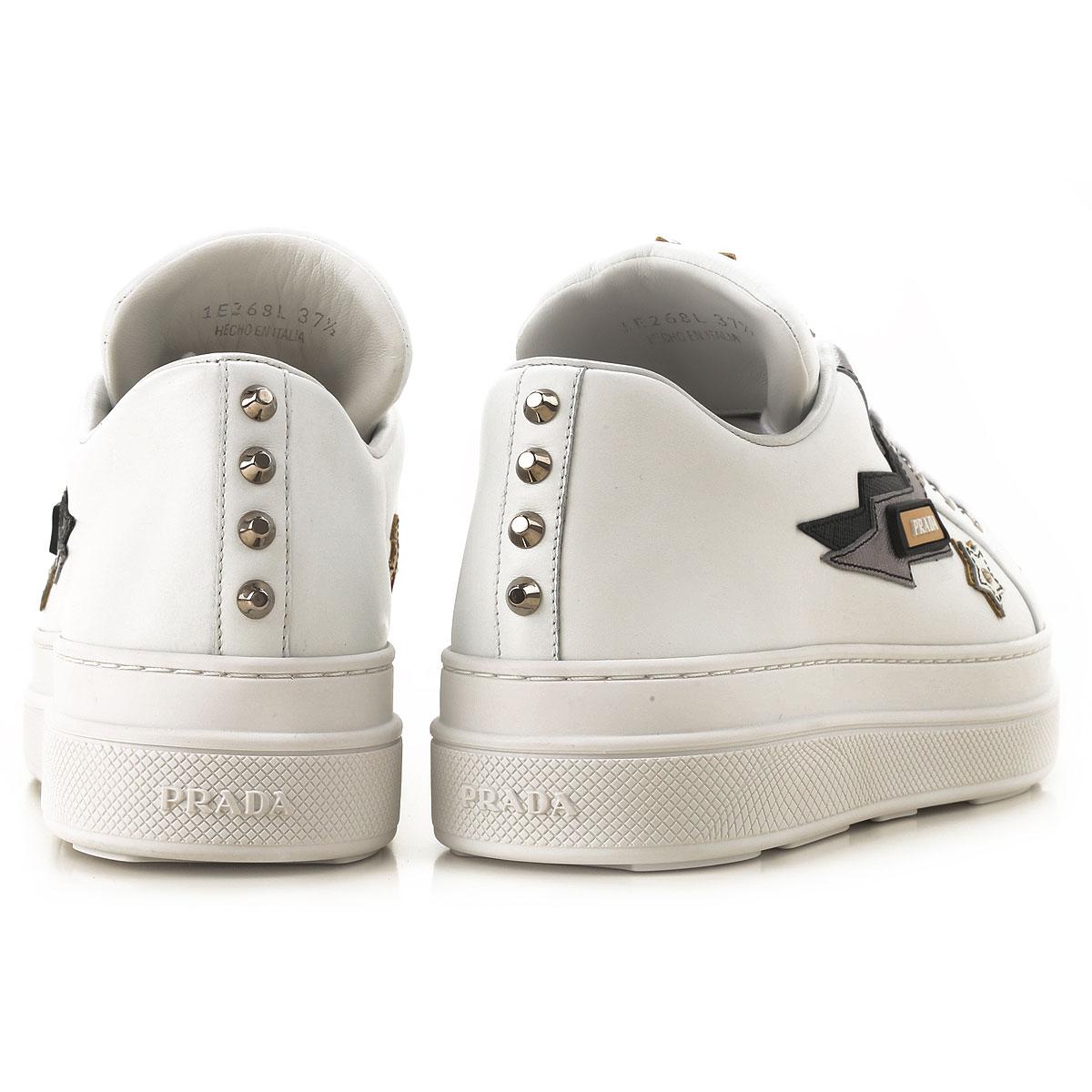 Prada Sneakers For Women in White - Lyst