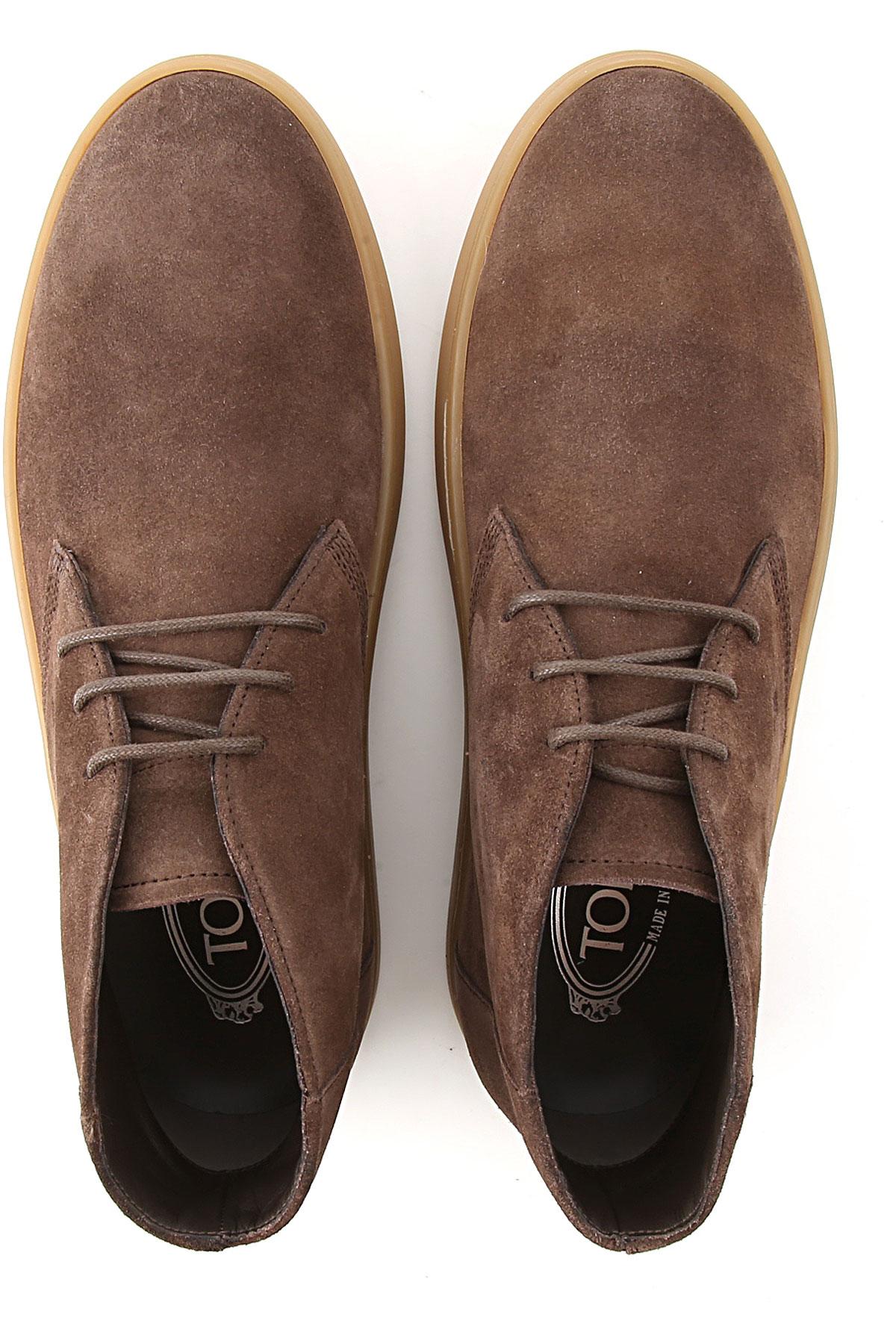 Tod's Lace Shoes For Men in Brown for Men Lyst