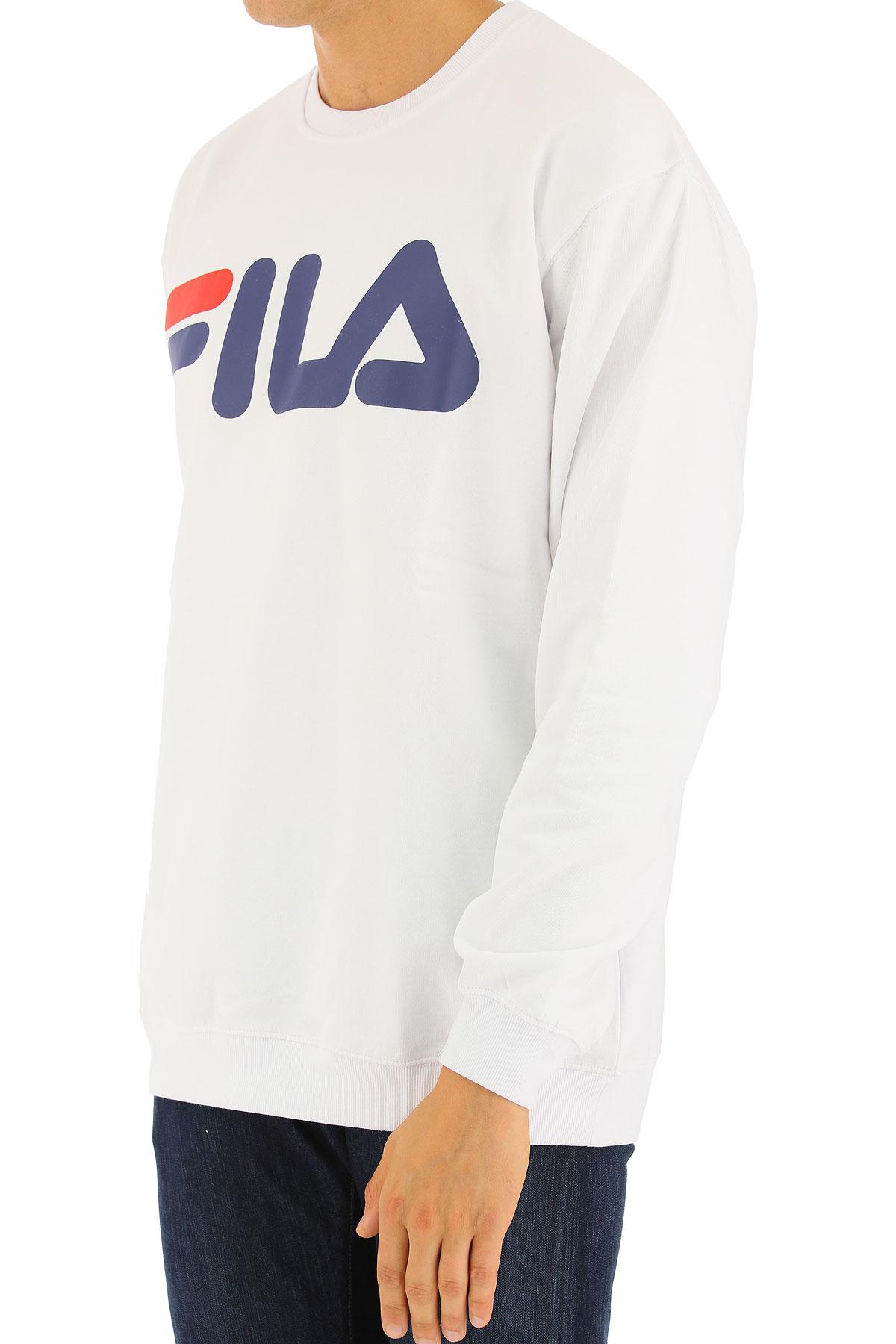 Fila Sweatshirt For Men On Sale in White for Men - Lyst