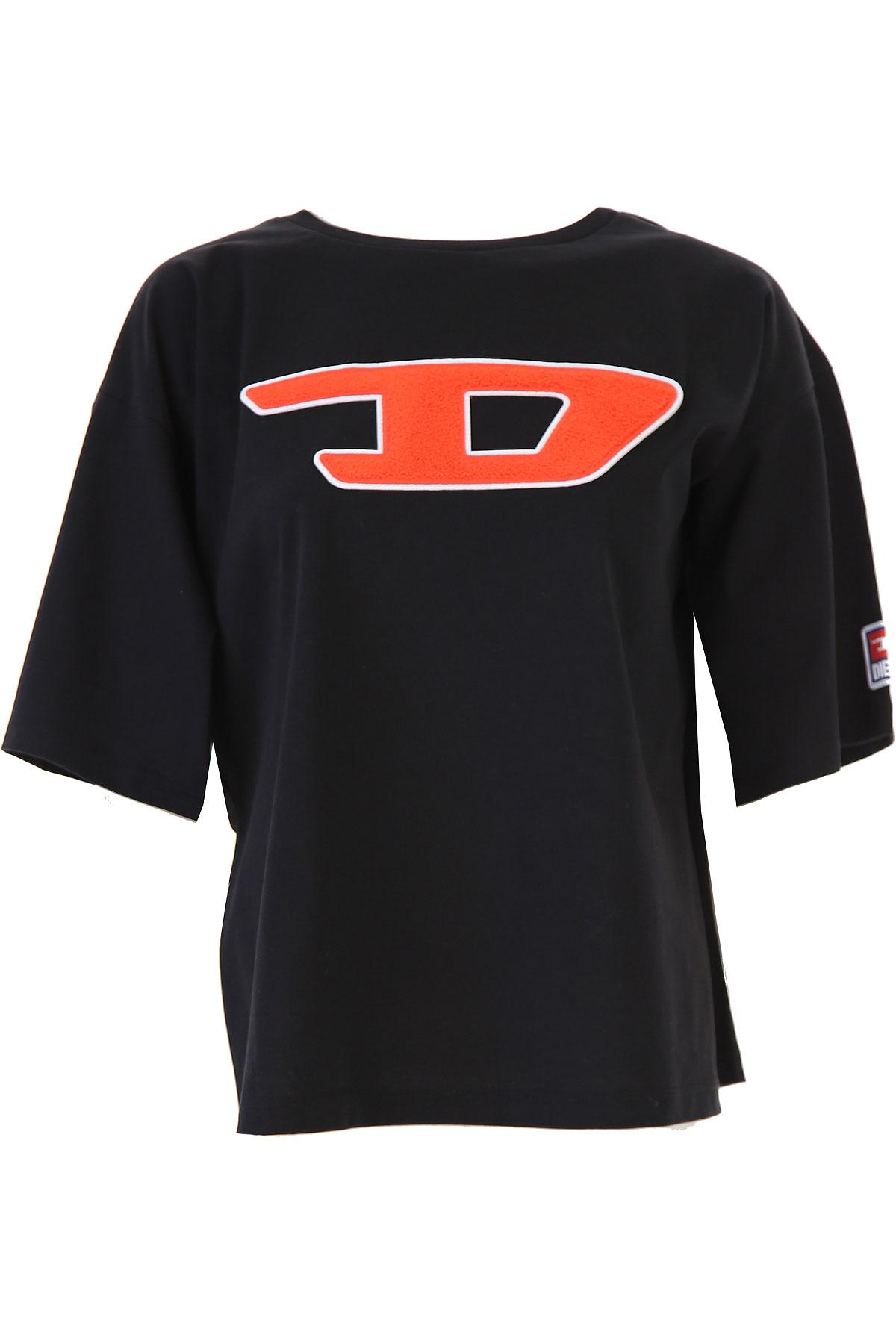 DIESEL Tshirt For Women in Black Lyst