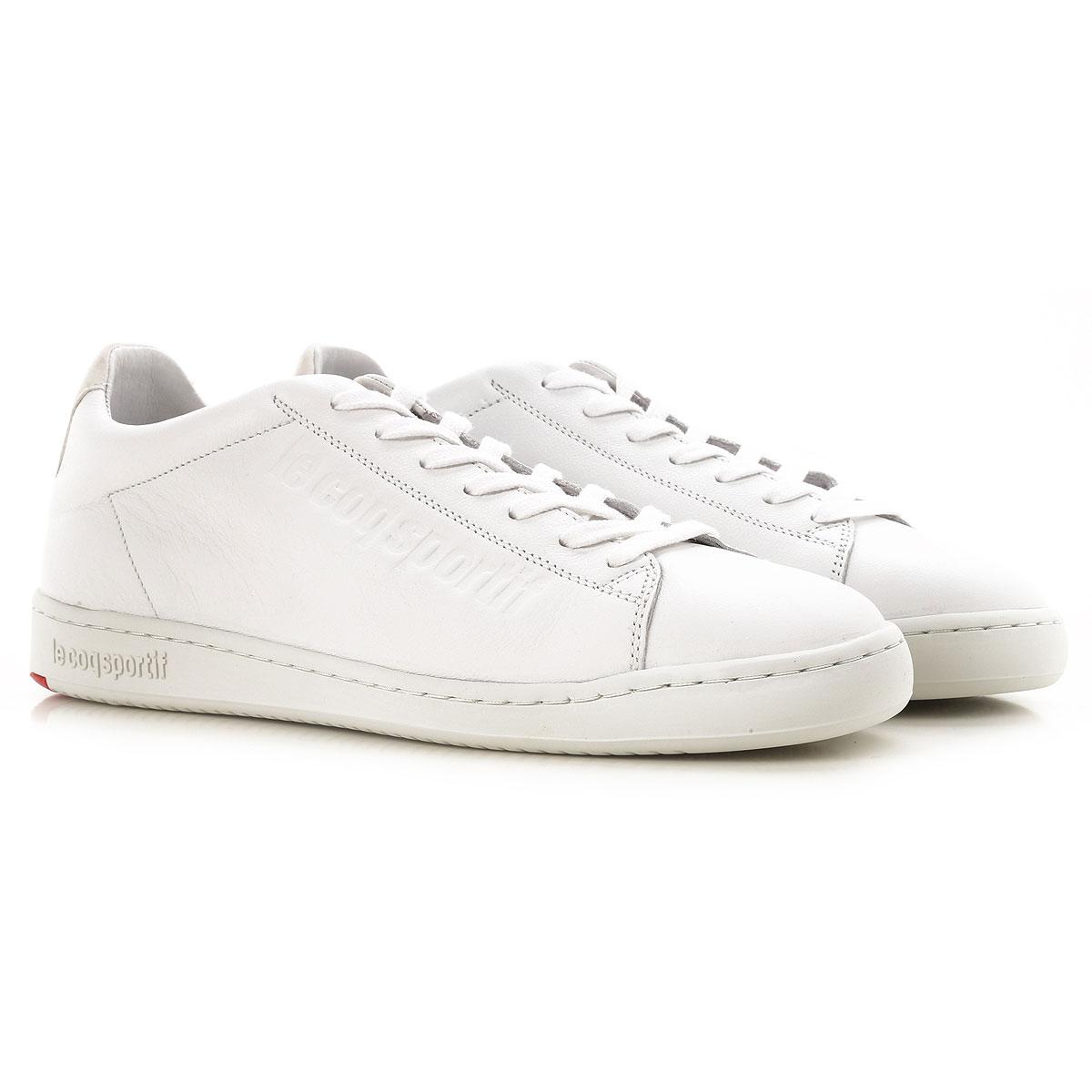 le coq white sneakers