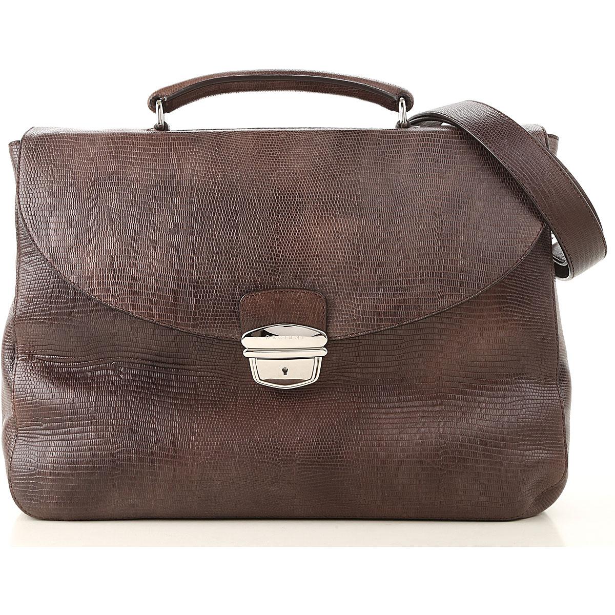Orciani Briefcase For Men in Brown for Men - Lyst