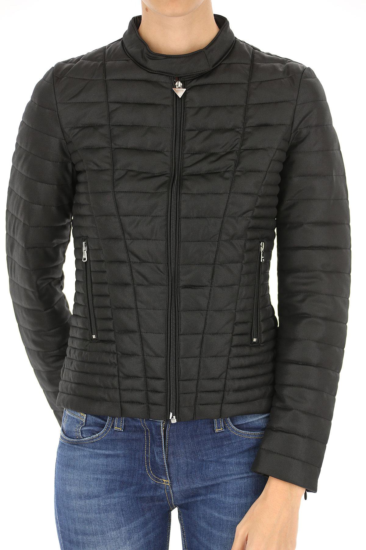 guess black jacket womens