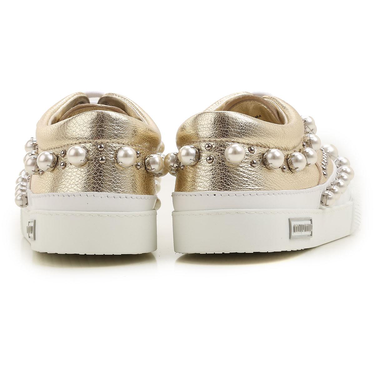 Miu Miu Sneakers For Women On Sale In Outlet in White - Lyst