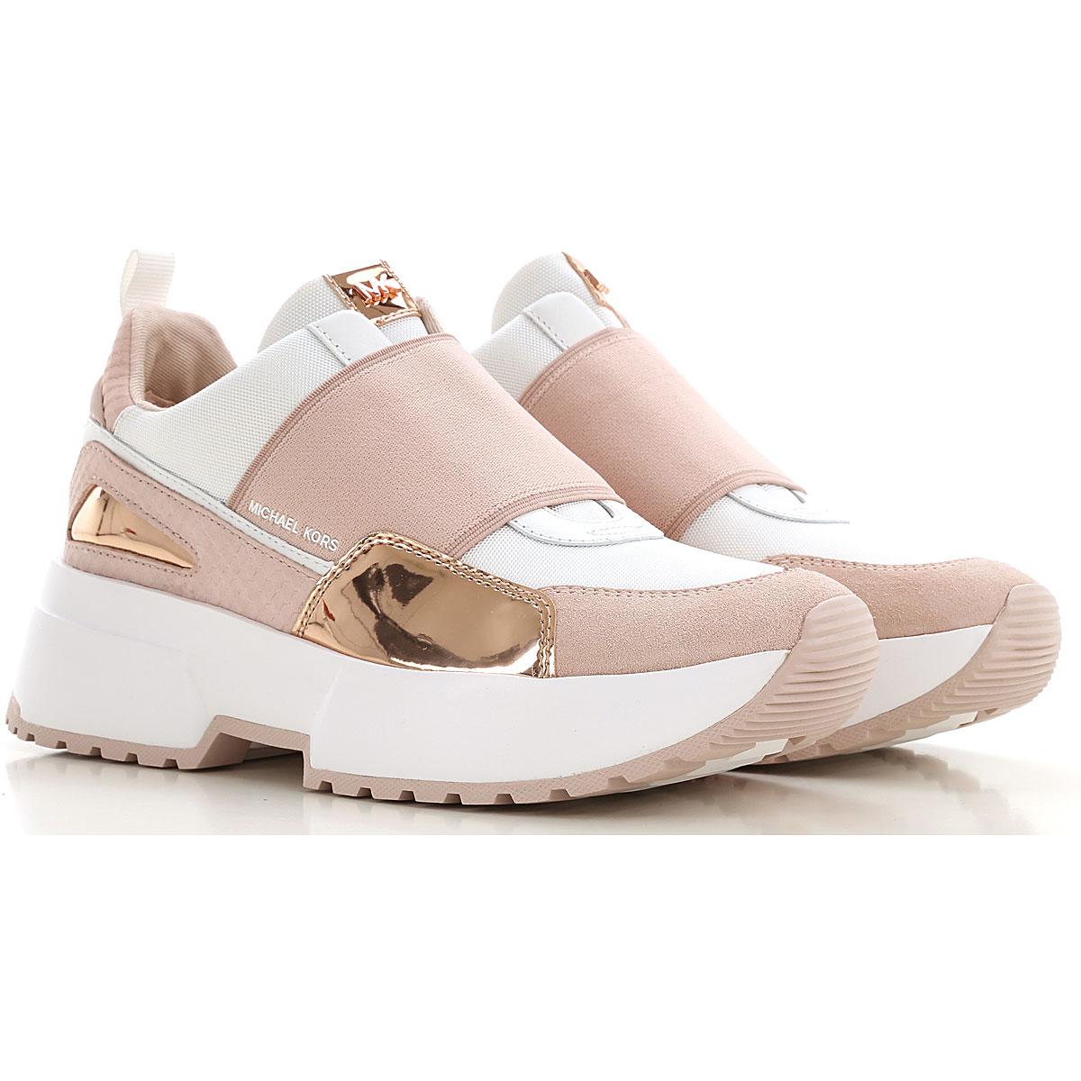 michael kors soft pink sneakers