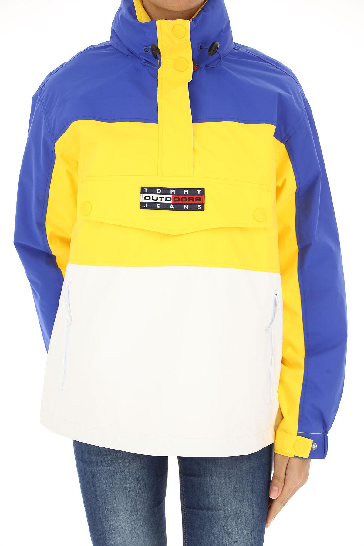 tommy hilfiger blue and yellow jacket