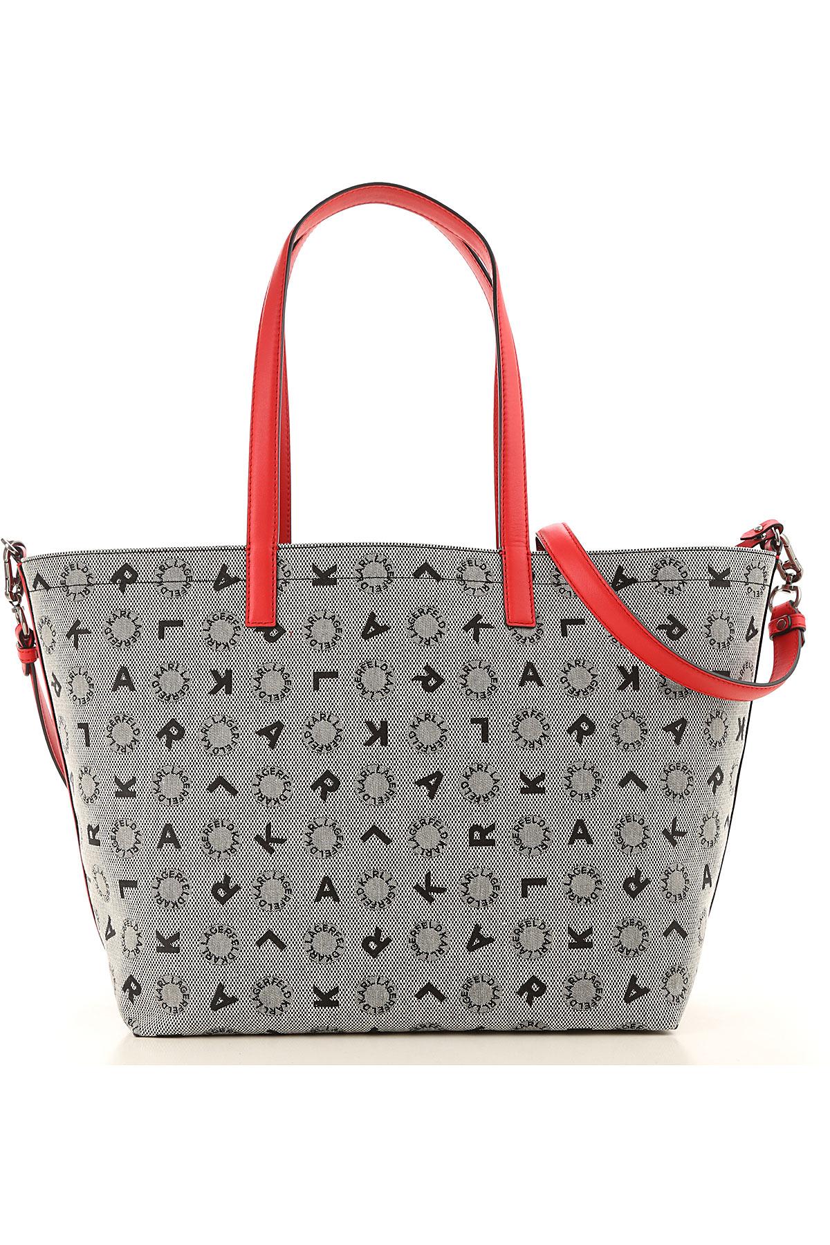 Karl Lagerfeld Tote Bag in Grey (Gray) - Lyst