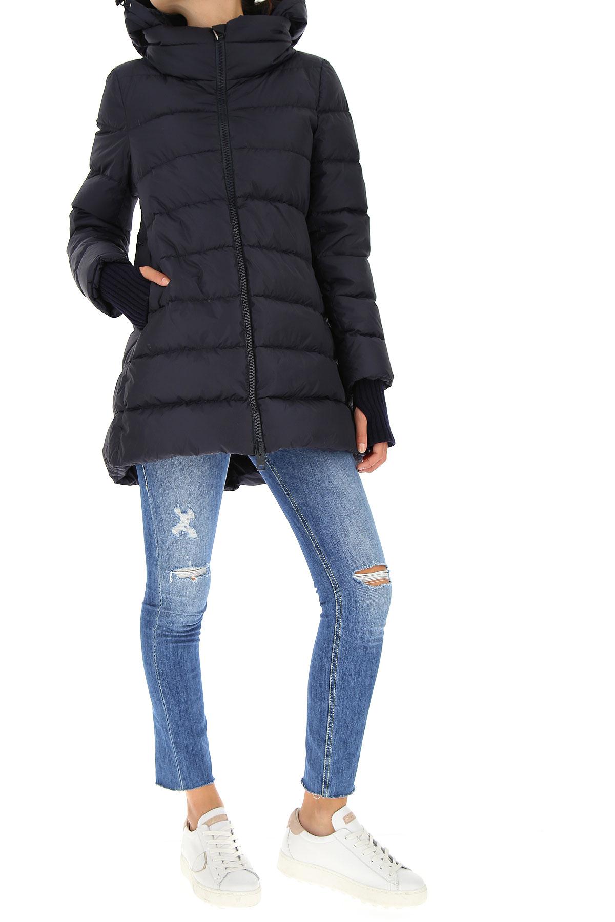 Herno Synthetic Fibers Down Jacket in Dark Navy Blue (Blue) Lyst