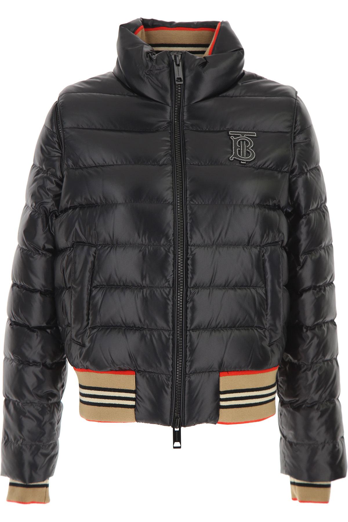 Burberry Down Jacket For Women in Nero (Black) Lyst