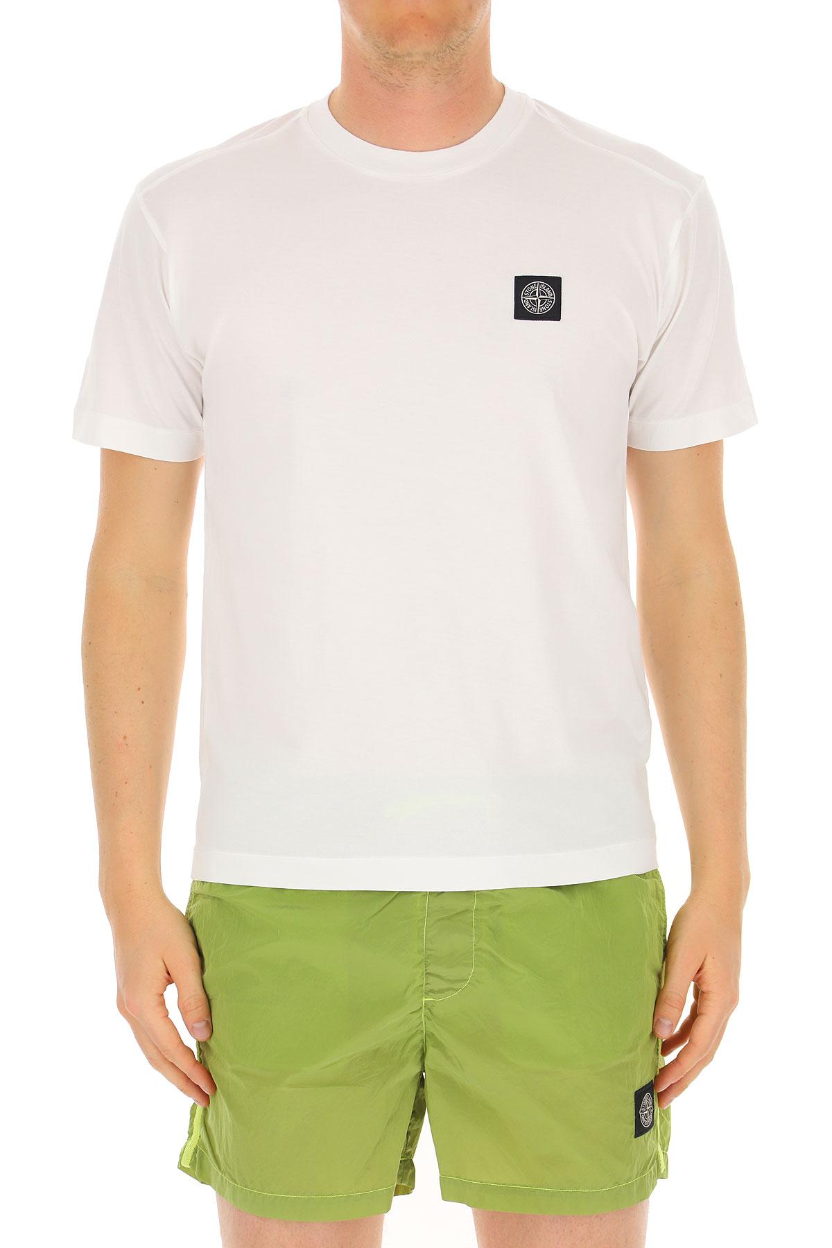 stone island white shirt mens