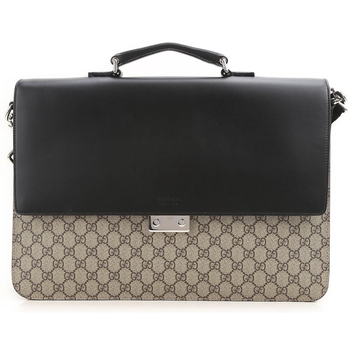 Gucci Briefcase For Men On Sale In Outlet in Black for Men - Lyst